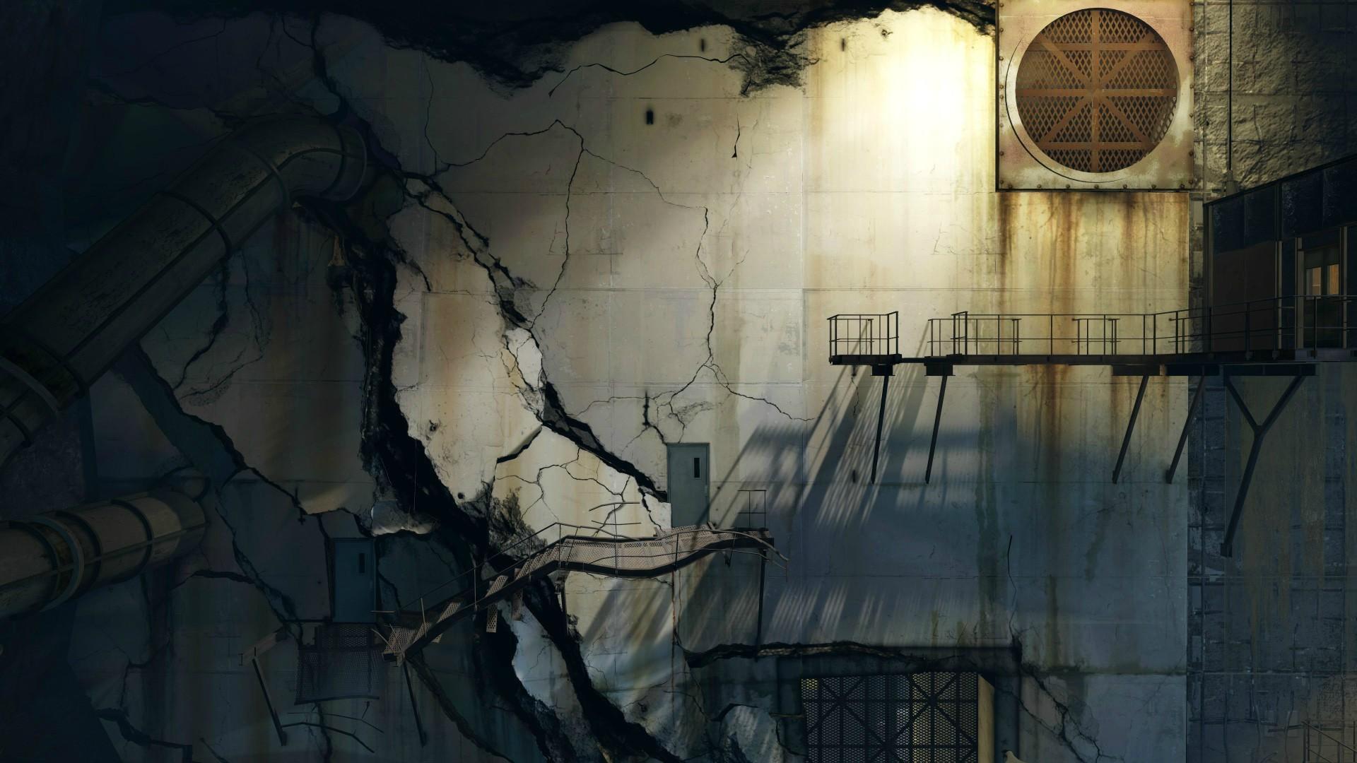 1920x1080 #Portal #digital art, #Portal (game), wallpaper HD Wallpaper