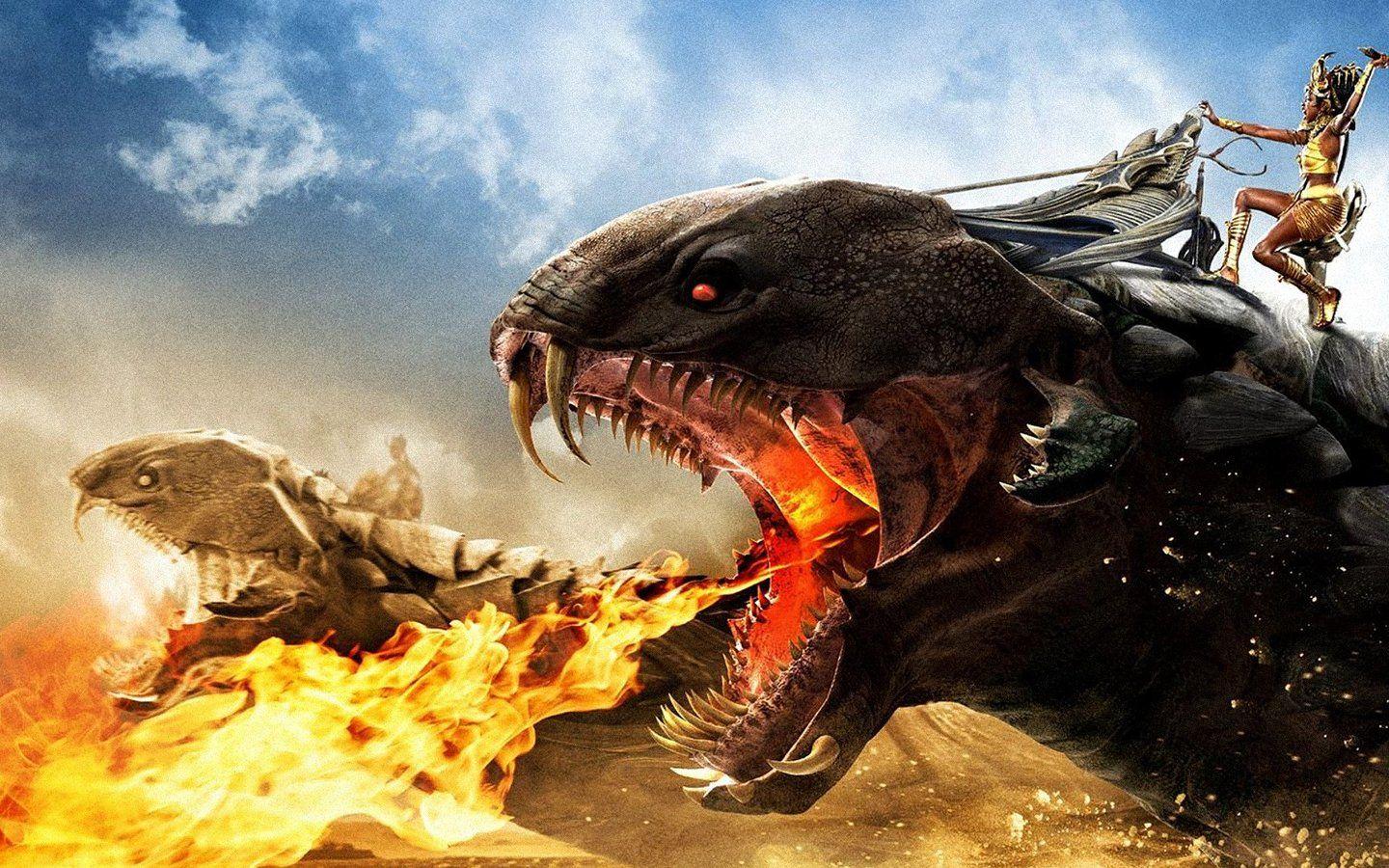 1440x900 Gods Of Egypt Dragon 1440x900 Resolution HD 4k Wallpaper