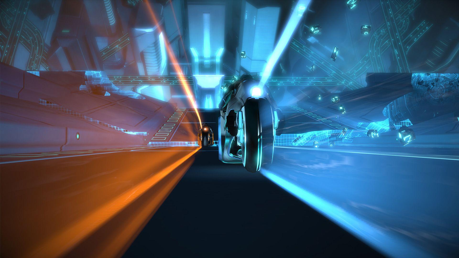 1920x1080 HD Tron Legacy Background