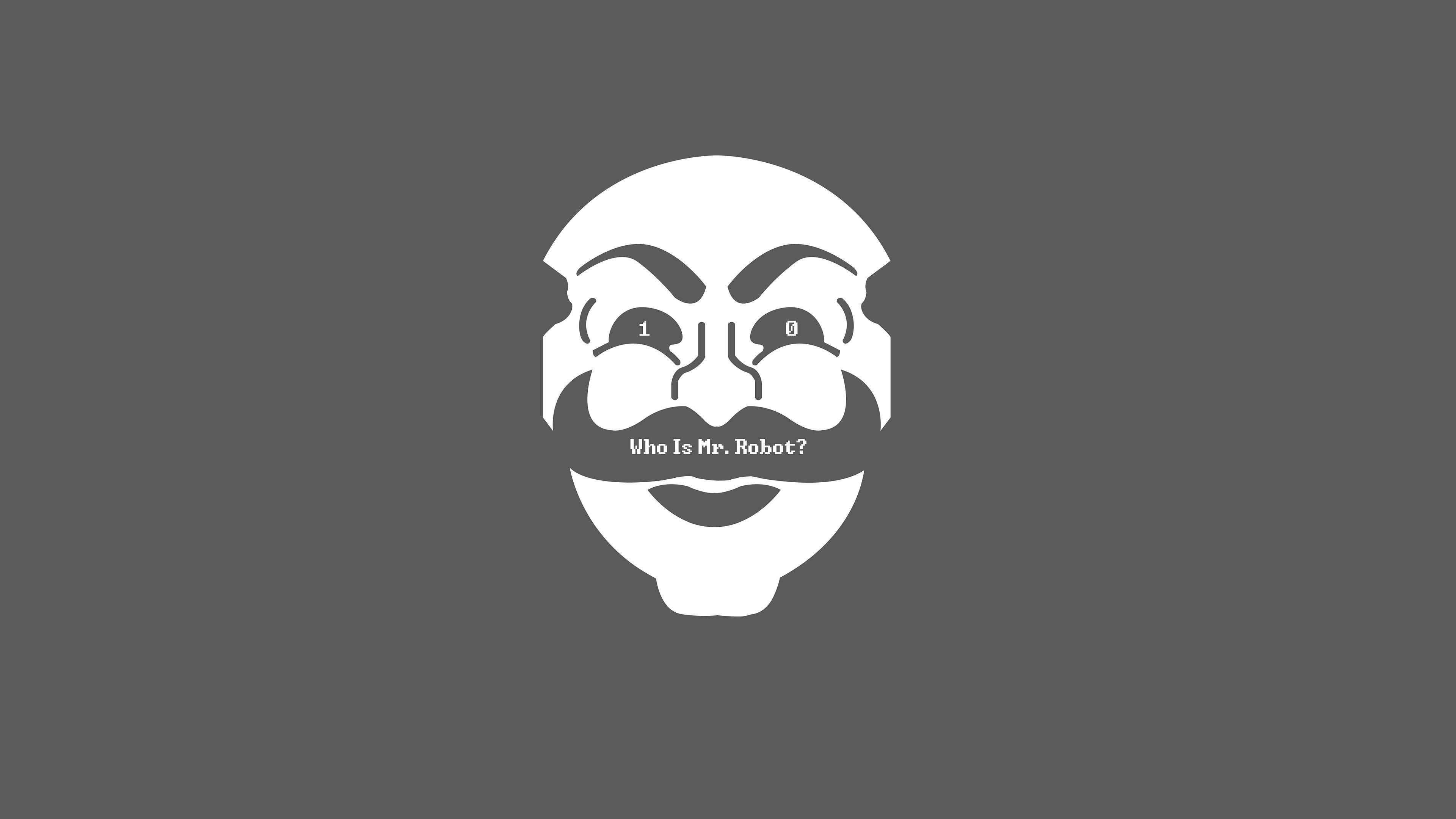 3840x2160 Mr Robot Minimalism Wallpaper, HD Minimalist 4K Wallpaper, Image and Background