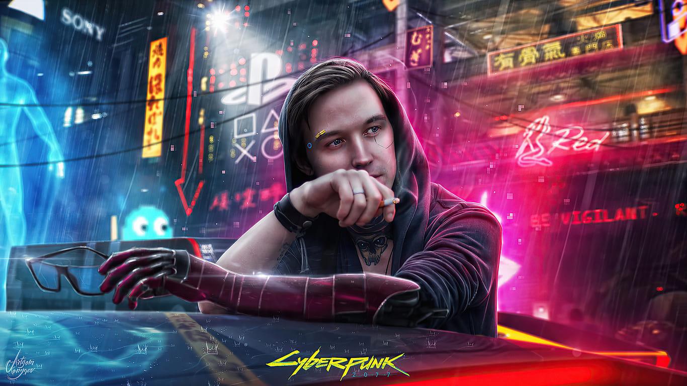 1366x768 Cyberpunk 2077 Laptop Wallpaper to Download Full Size Laptop Wallpaper