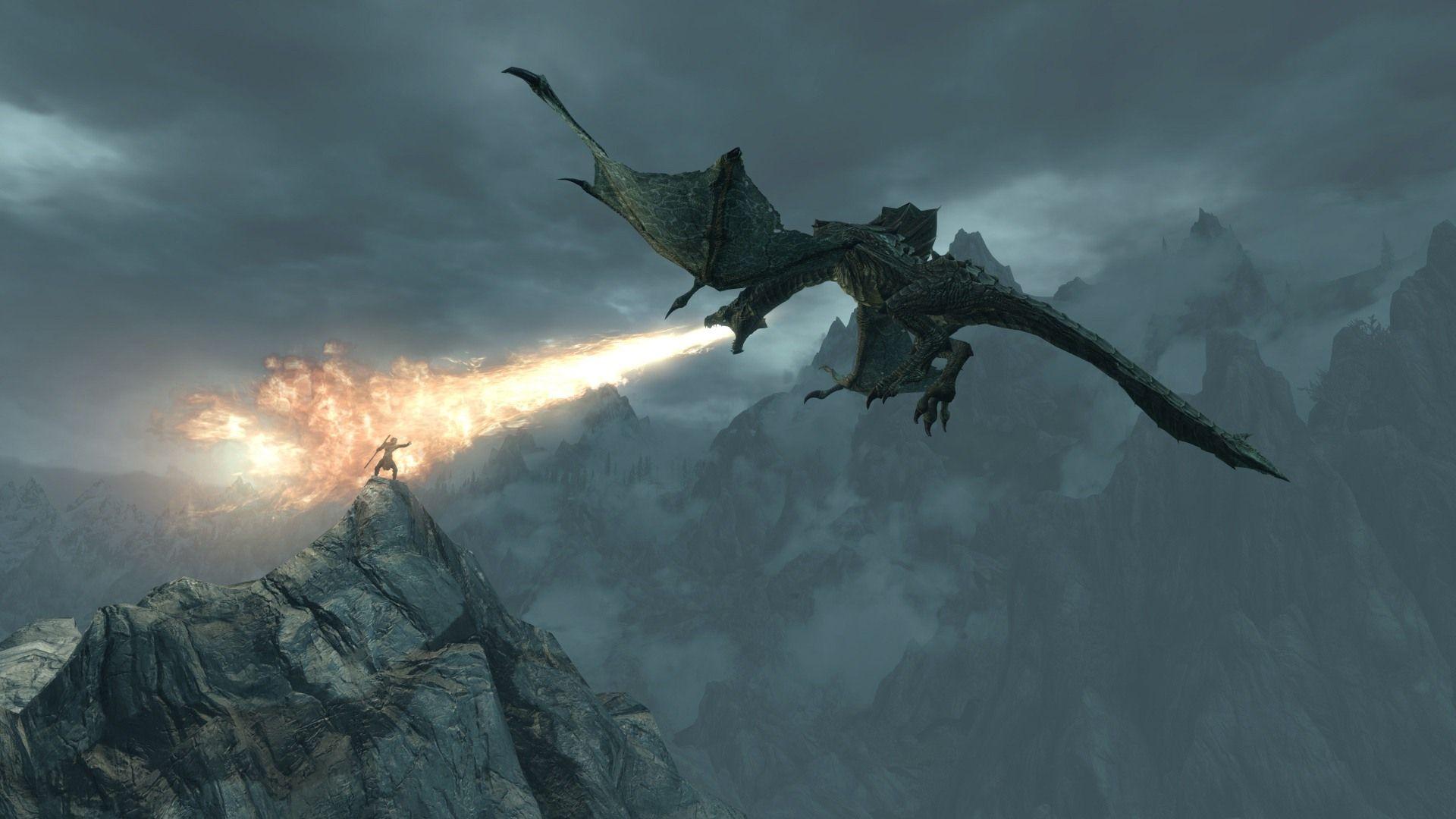 1920x1080 skyrim desktop background. Skyrim HD Wallpaper, Full HD 1080p, 1920×1080 4. HD Desktop. Skyrim wallpaper, Skyrim dragon, Skyrim