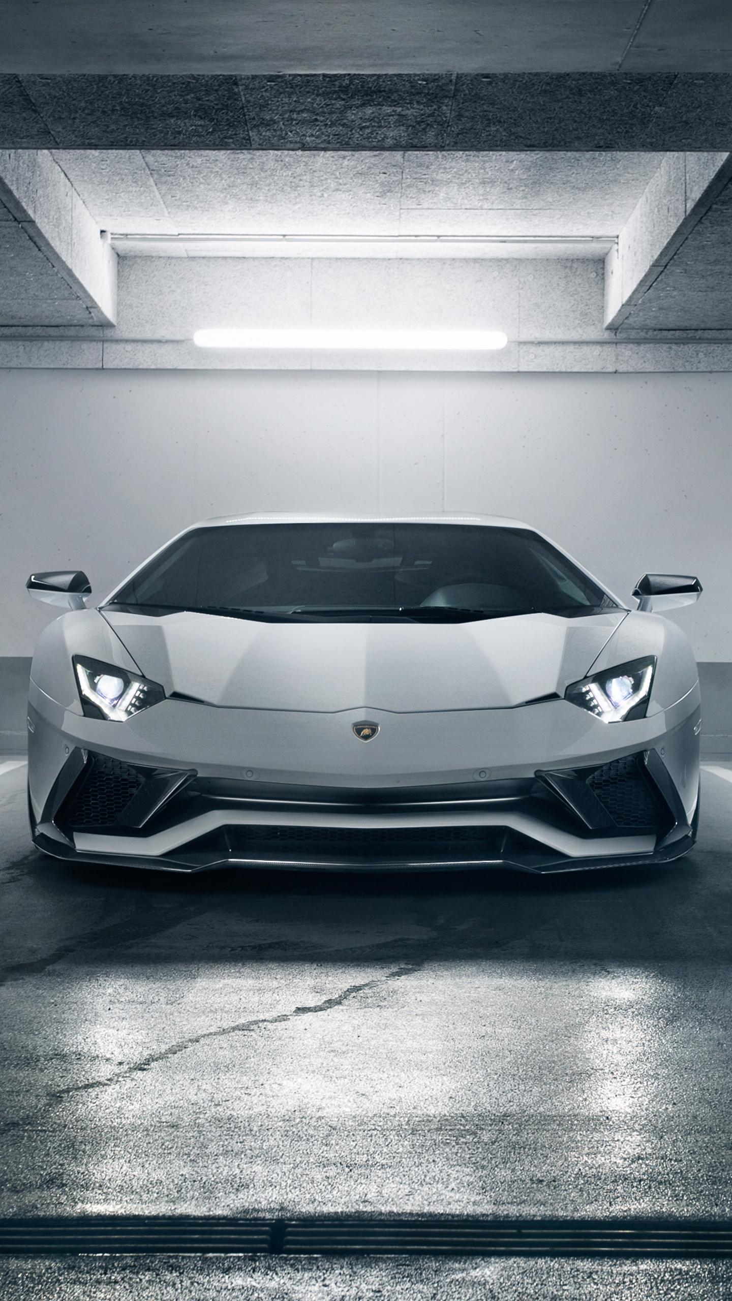1440x2560 Lamborghini Aventador S Phone Wallpaper