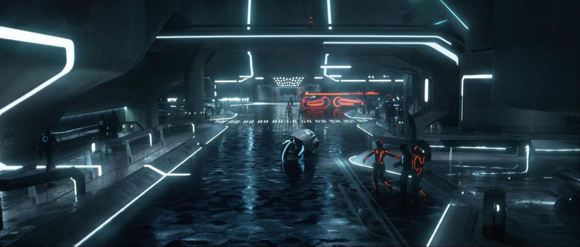 1917x817 Group of Headphones Tron 3D Renders