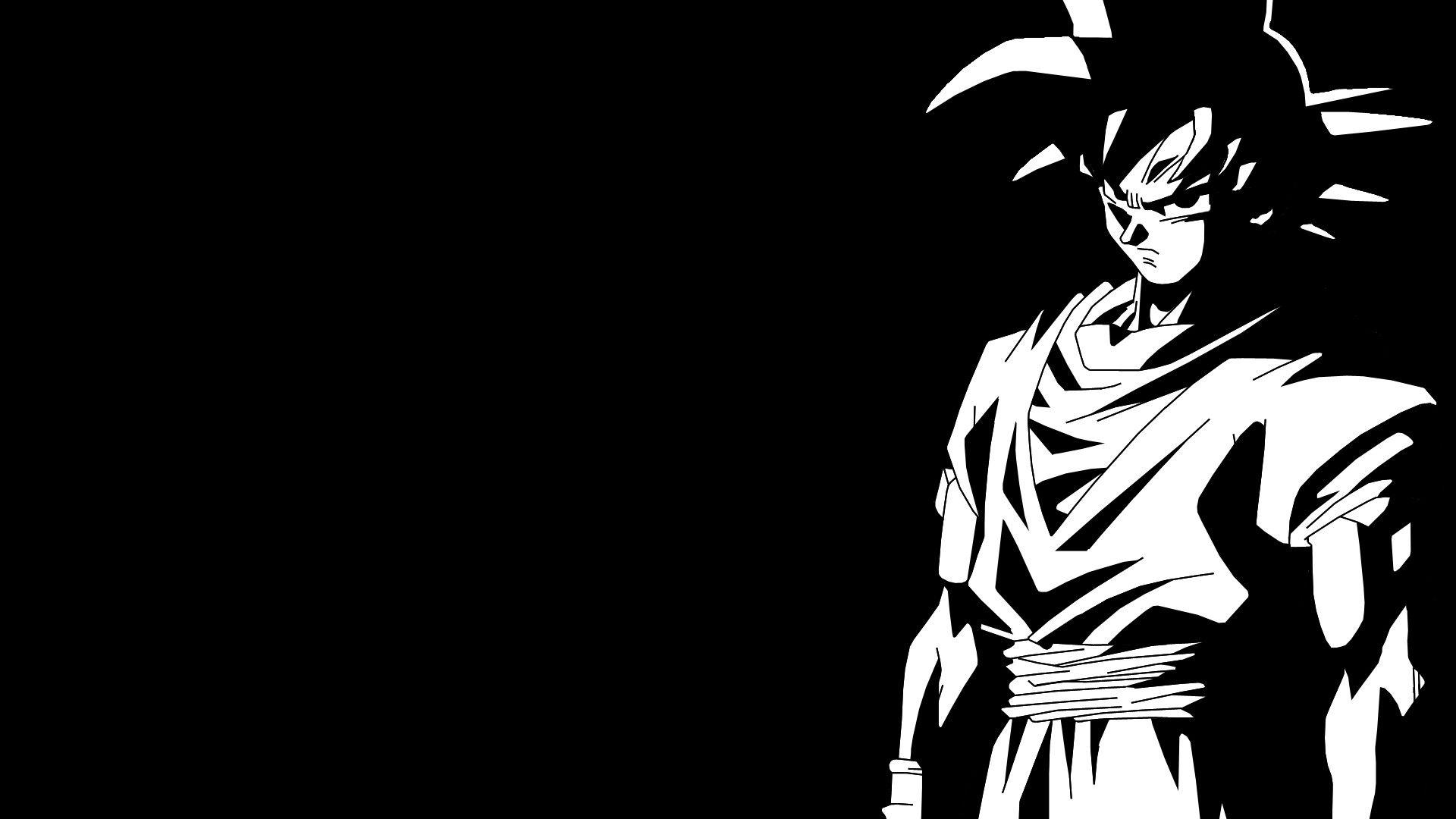 Goku Black and White Wallpapers - Top Free Goku Black and White Backgrounds  - WallpaperAccess
