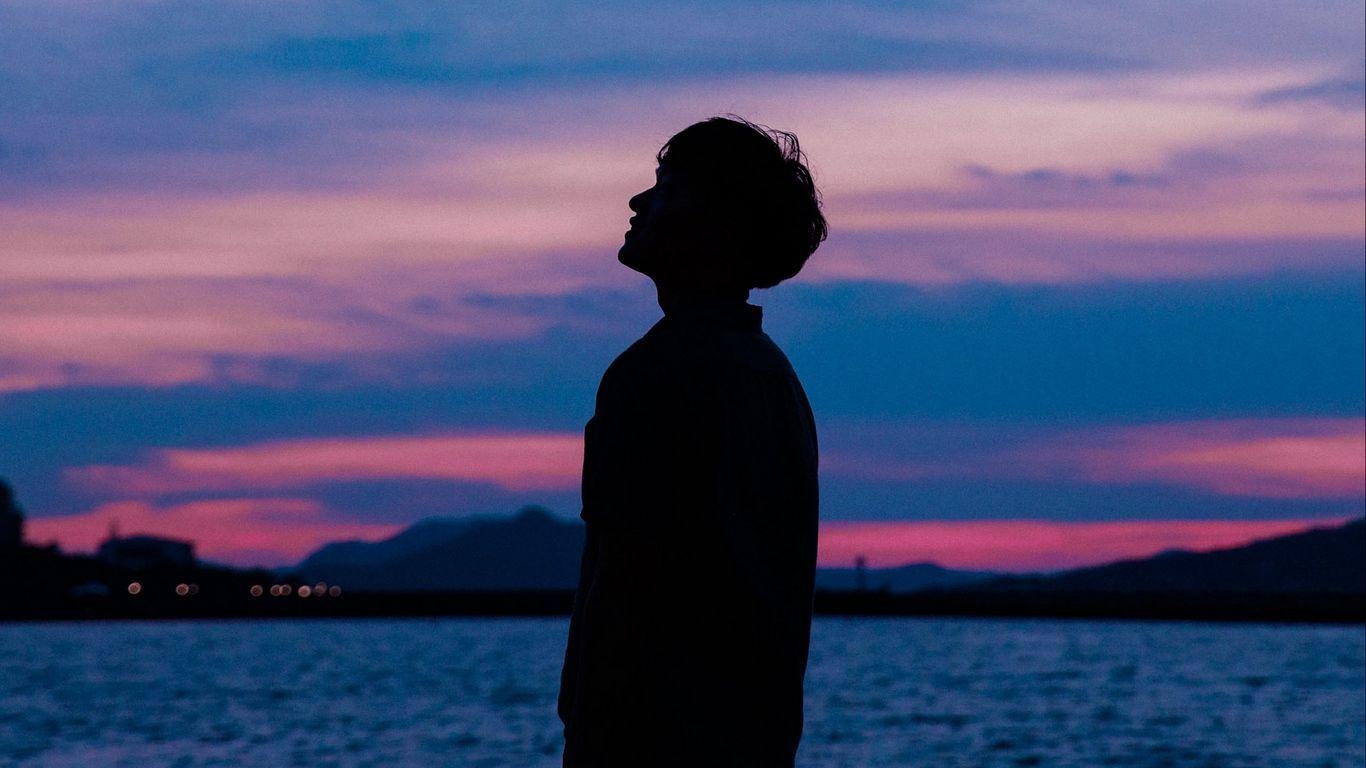 1366x768 Aesthetic Boy PC Wallpaper