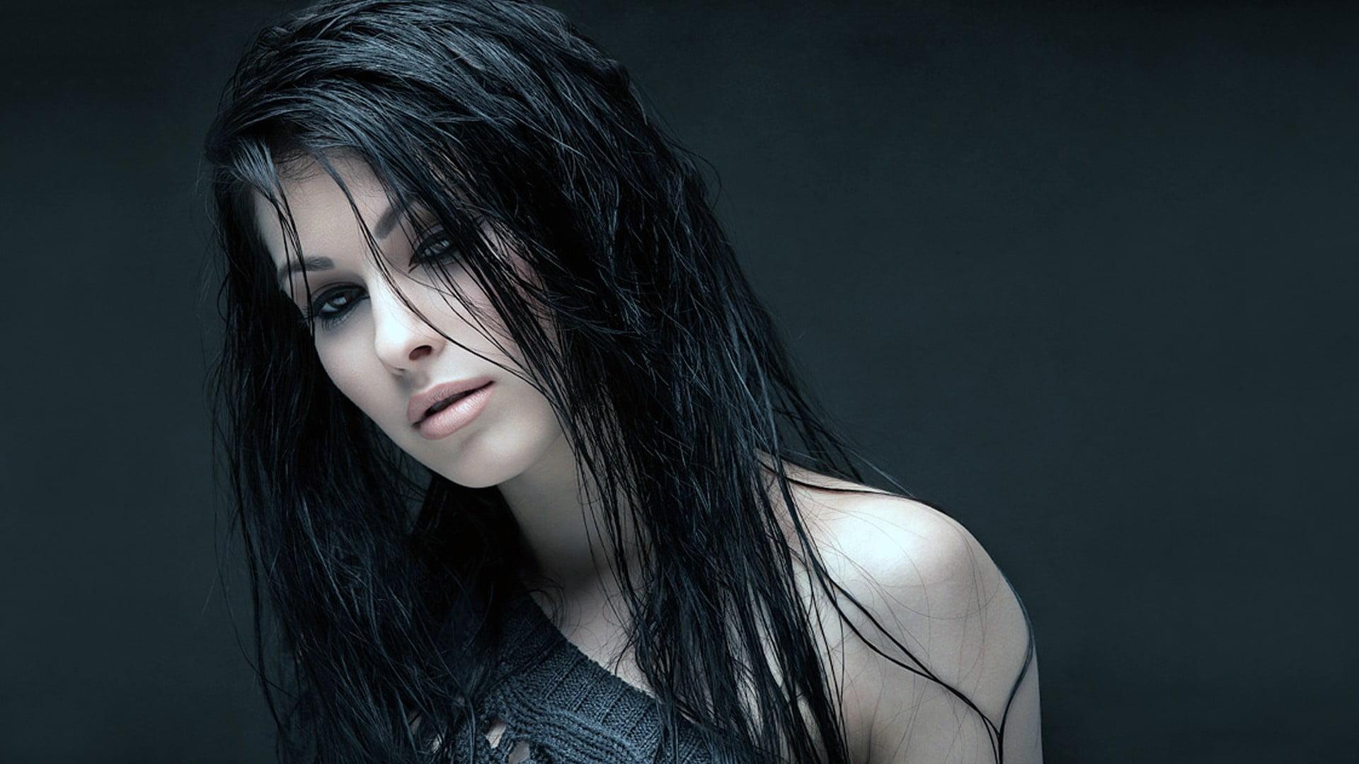 1920x1080 Goth Women Wallpaper
