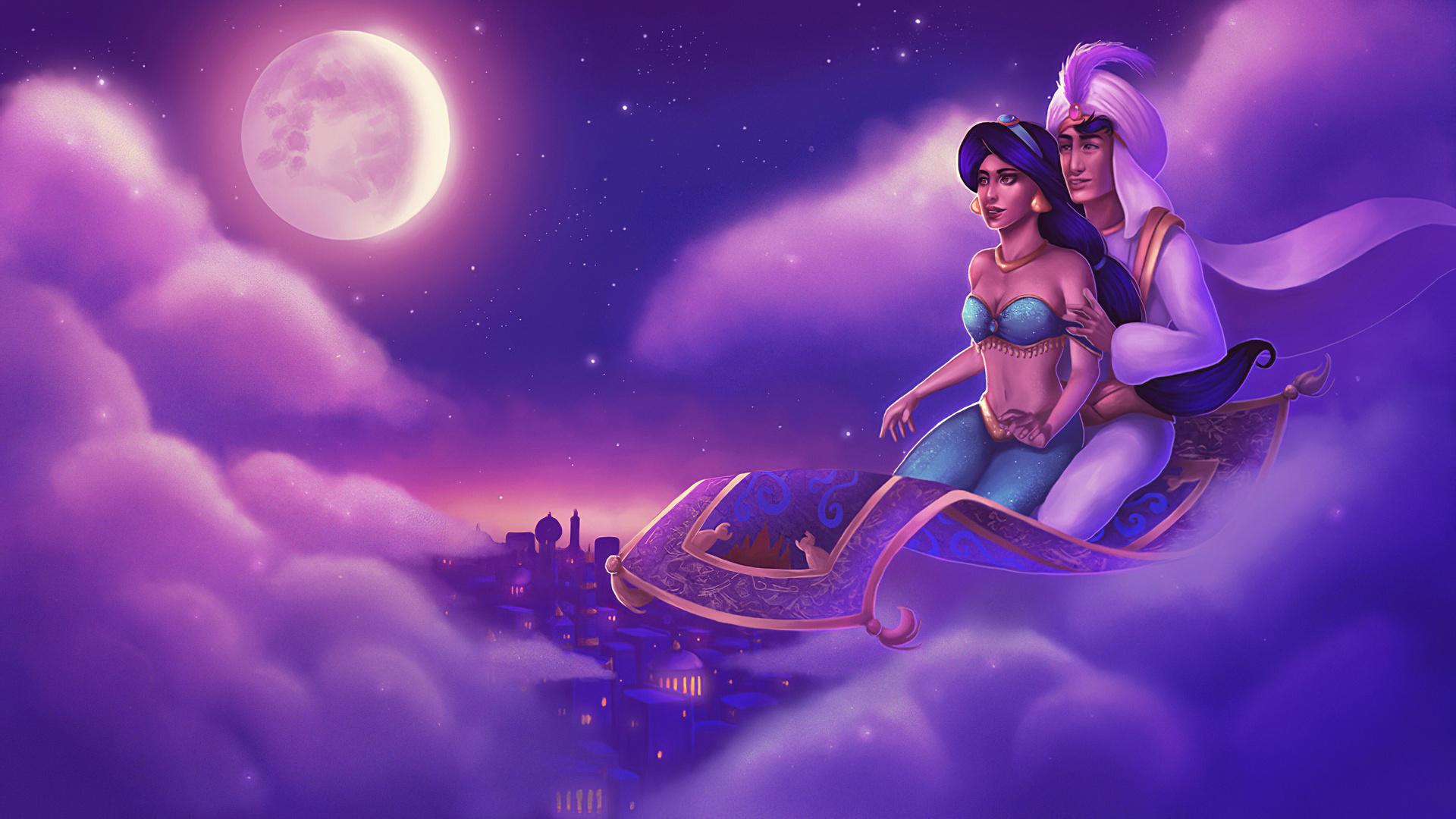 1920x1080 Aladdin Jasmine Laptop Full HD 1080P HD 4k Wallpaper, Image, Background, Photo and Picture