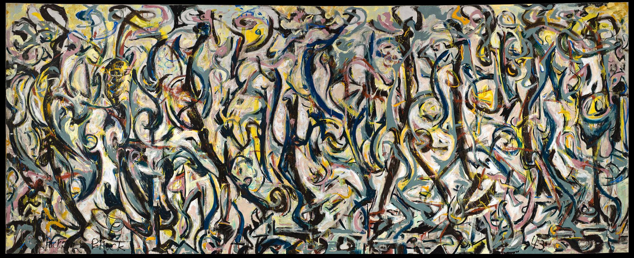 2048x833 Jackson Pollock, Before the Drip