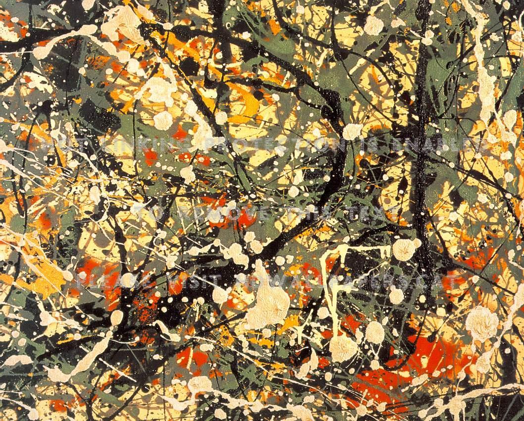 1058x850 jackson pollock number 8 painting