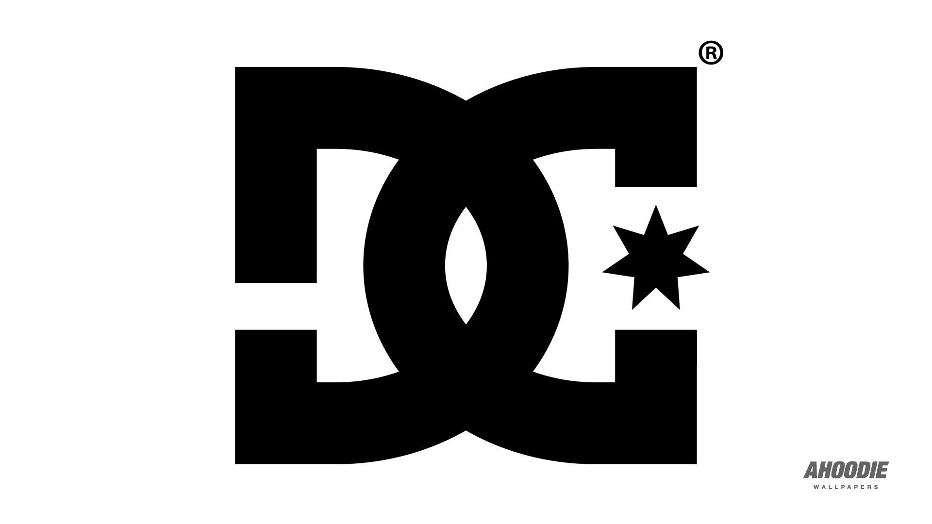 1920x1080 DC Shoes Black Logo White Wallpaper HD High Resolution. Decoração