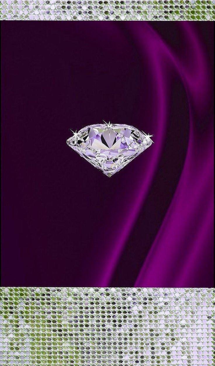 736x1251 Purple Diamonds Wallpaper For iPhone