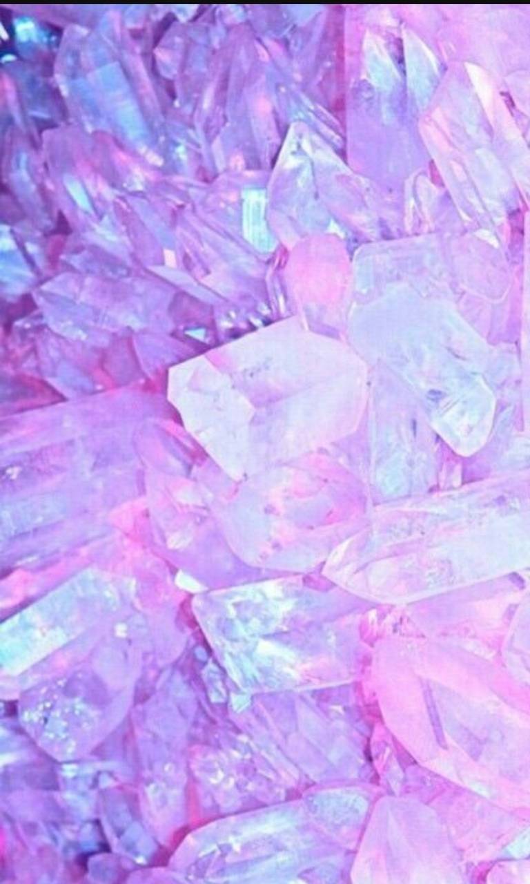 768x1280 Purple Gems Wallpaper