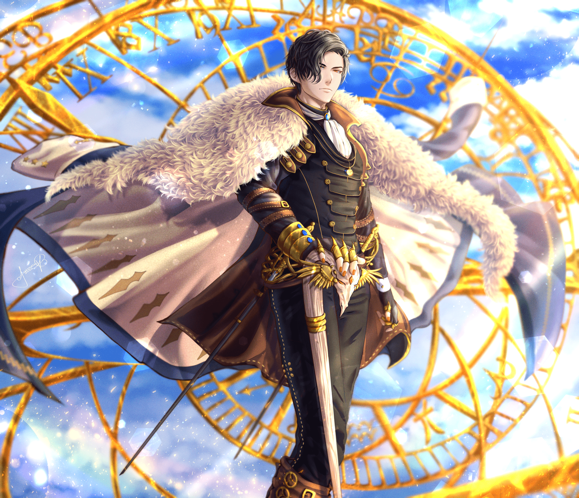 1920x1652 Lucifer Obey Me! (timelord) HD Wallpaper