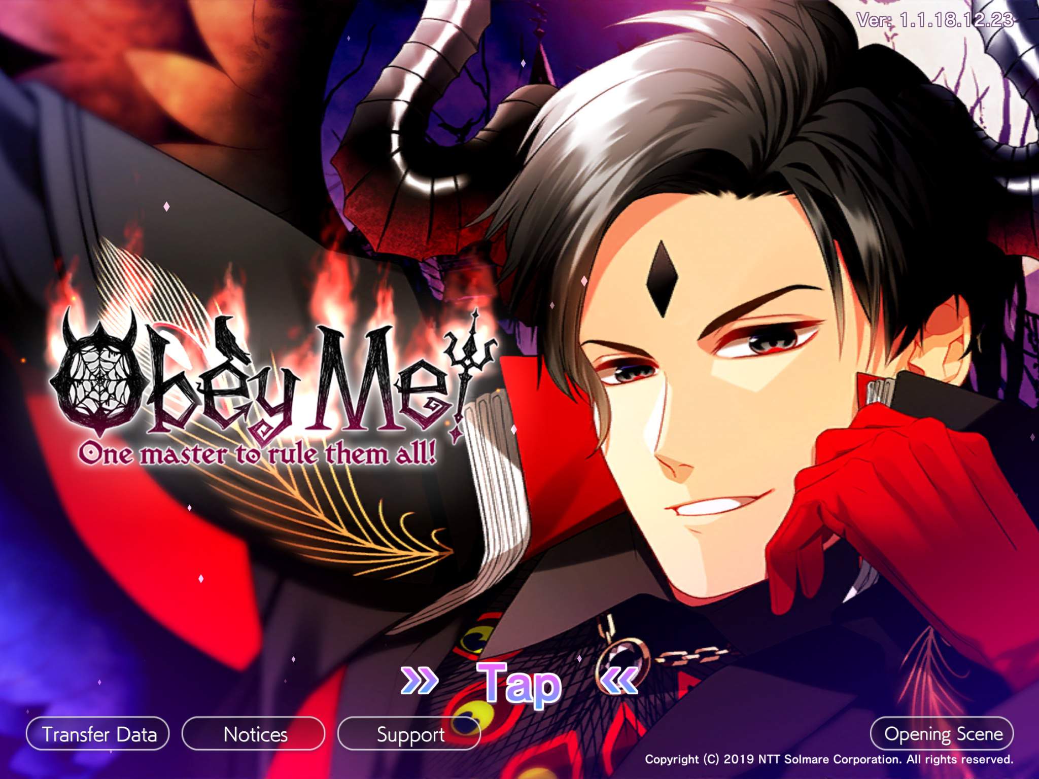 2048x1536 Satan Obey Me Wallpaper