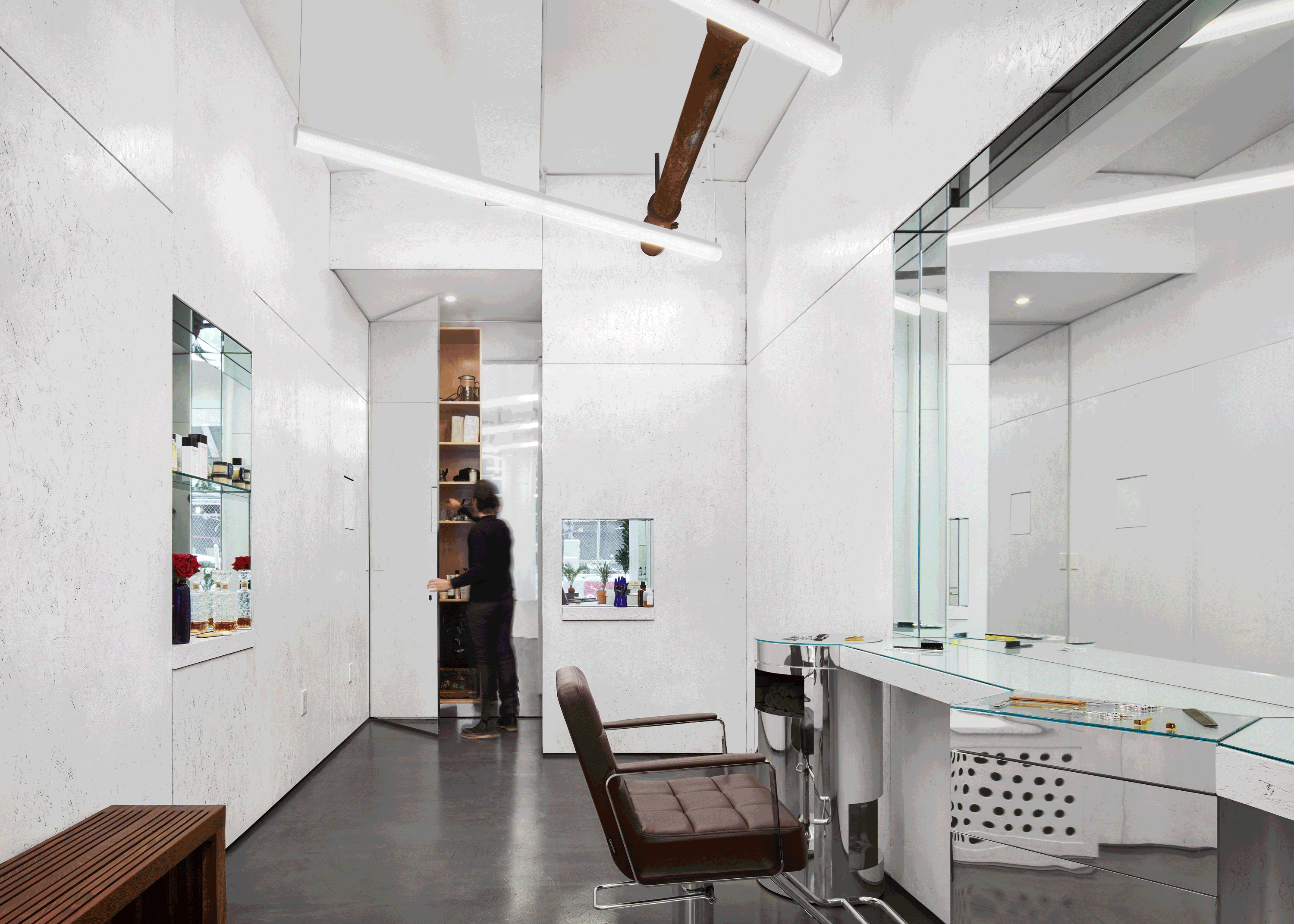 3000x2143 Also Office creates Minor Rose hair salon in New York. Wallpaper*