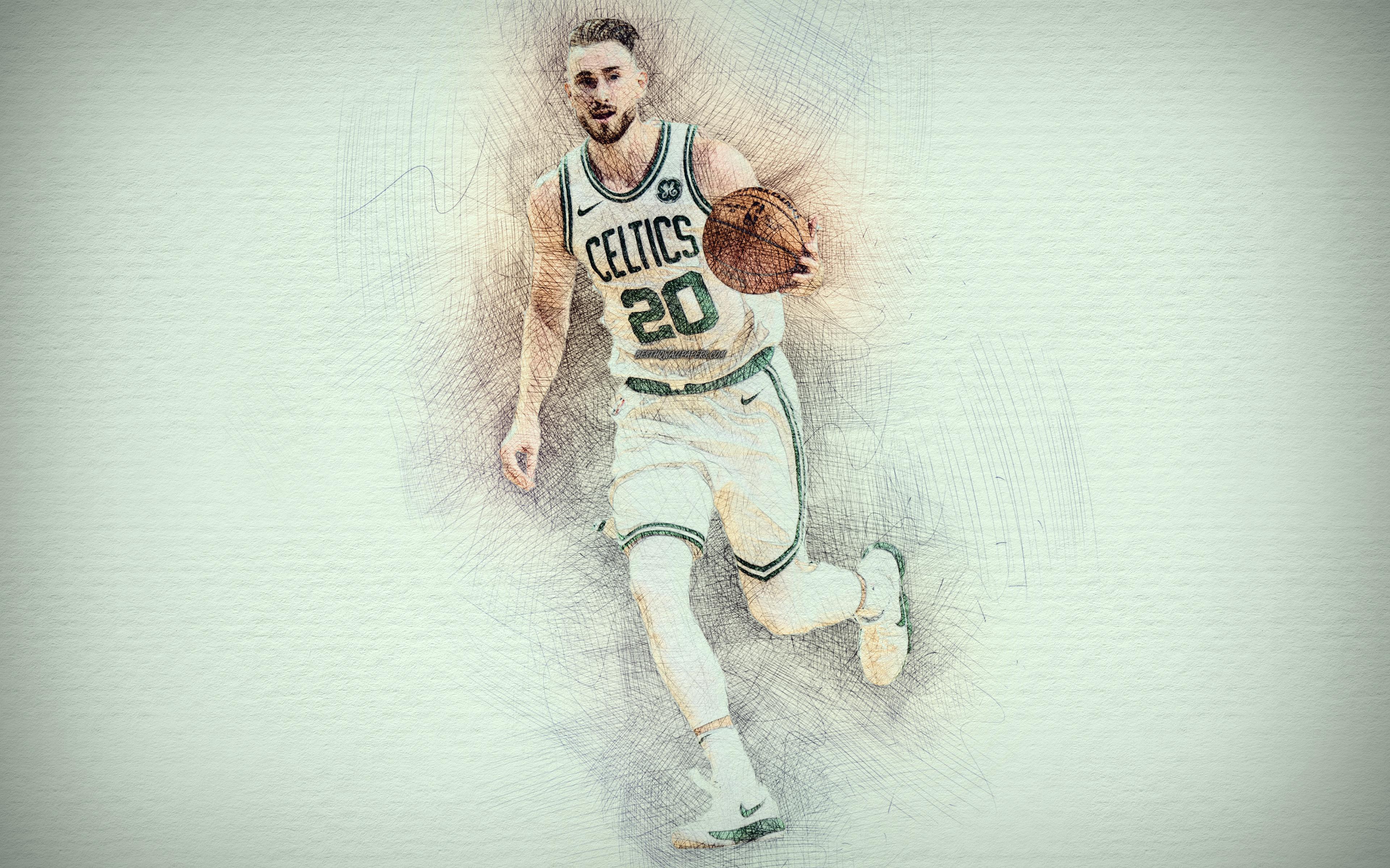 3840x2400 Gordon Hayward Celtics Wallpaper
