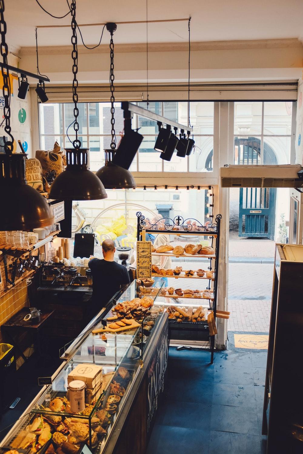 1000x1500 High Angle Photography Of Bread Store By Day Photo