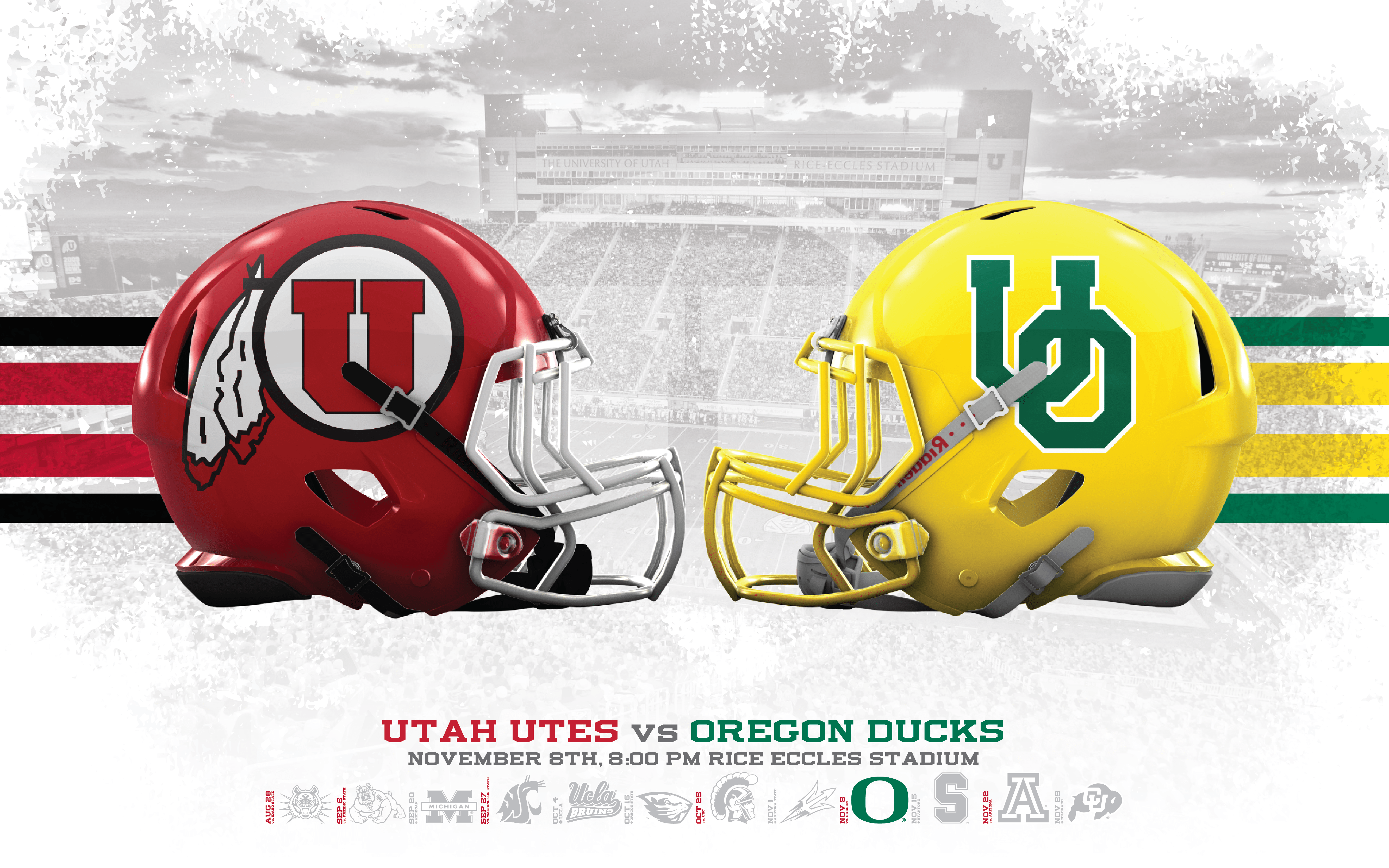 5333x3333 Utah Utes vs Oregon Ducks Wallpaper