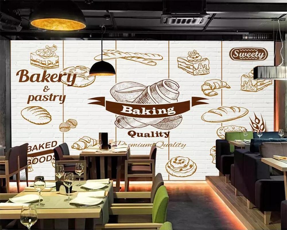 1000x800 Beibehang Custom wallpaper bakery cake shop background wall restaurant decoration mural living room bedroom 3D wallpaper murals. Wallpaper