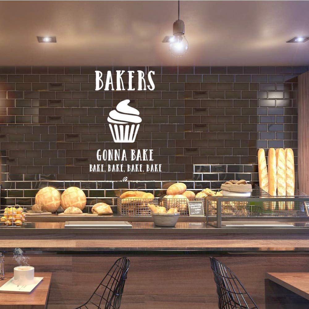 1000x1000 Buy GADGETS WRAP New 2020 Bakery Kitchen Wall Sticker Personalized Creative Home Decor Wall Decoration Wallpaper for Kitchen Stickers Online at Low Prices in India
