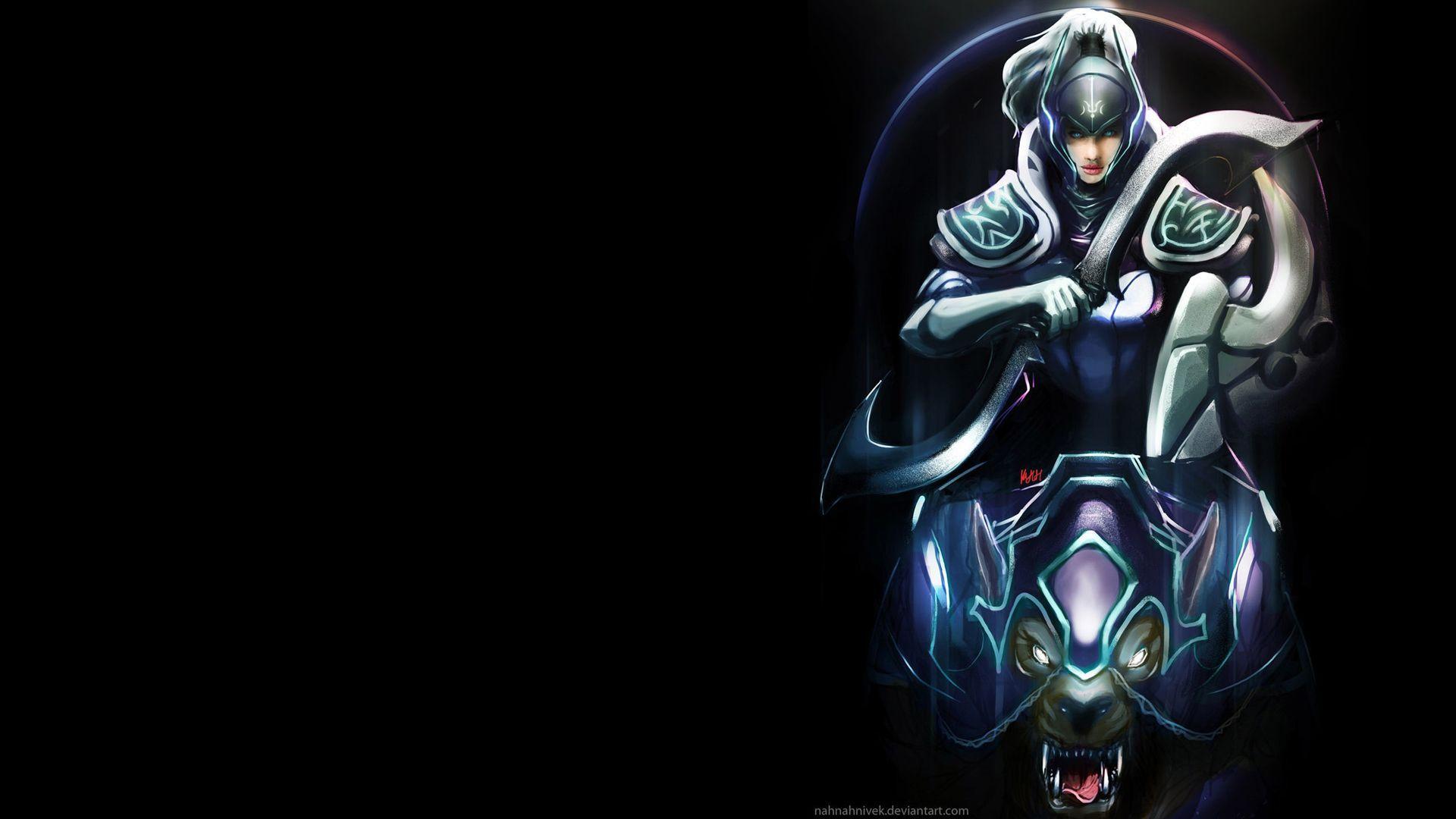 1920x1080 Luna Dota Wallpaper
