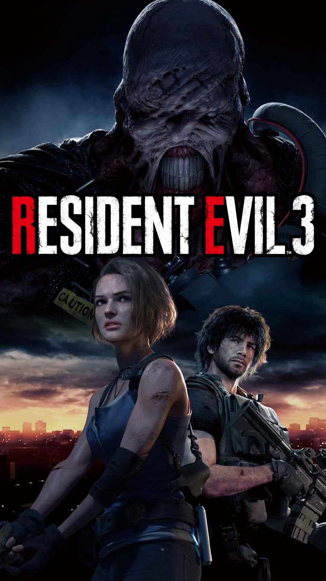 1080x1920 Resident evil 3 remake wallpaper HD phone background 2020 PS4 game art Poster on iPhone android. Resident evil 3 remake, Resident evil, Resident evil game