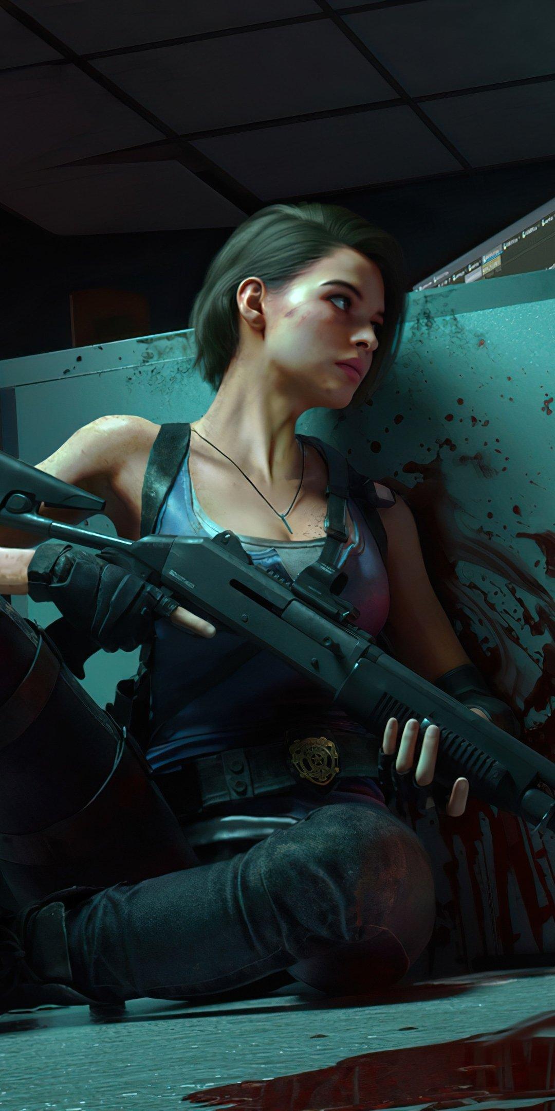 1080x2160 Video Game Resident Evil 3 (2020)