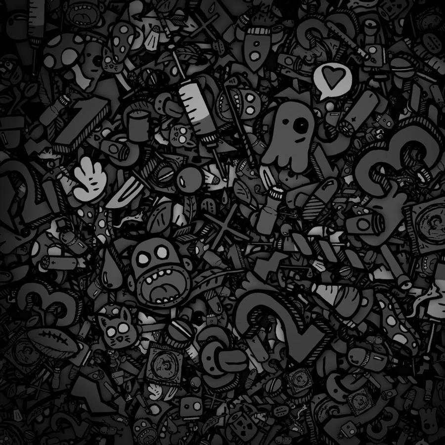 900x900 Download Dark Rock Themed Toons And Drugs Wallpaper