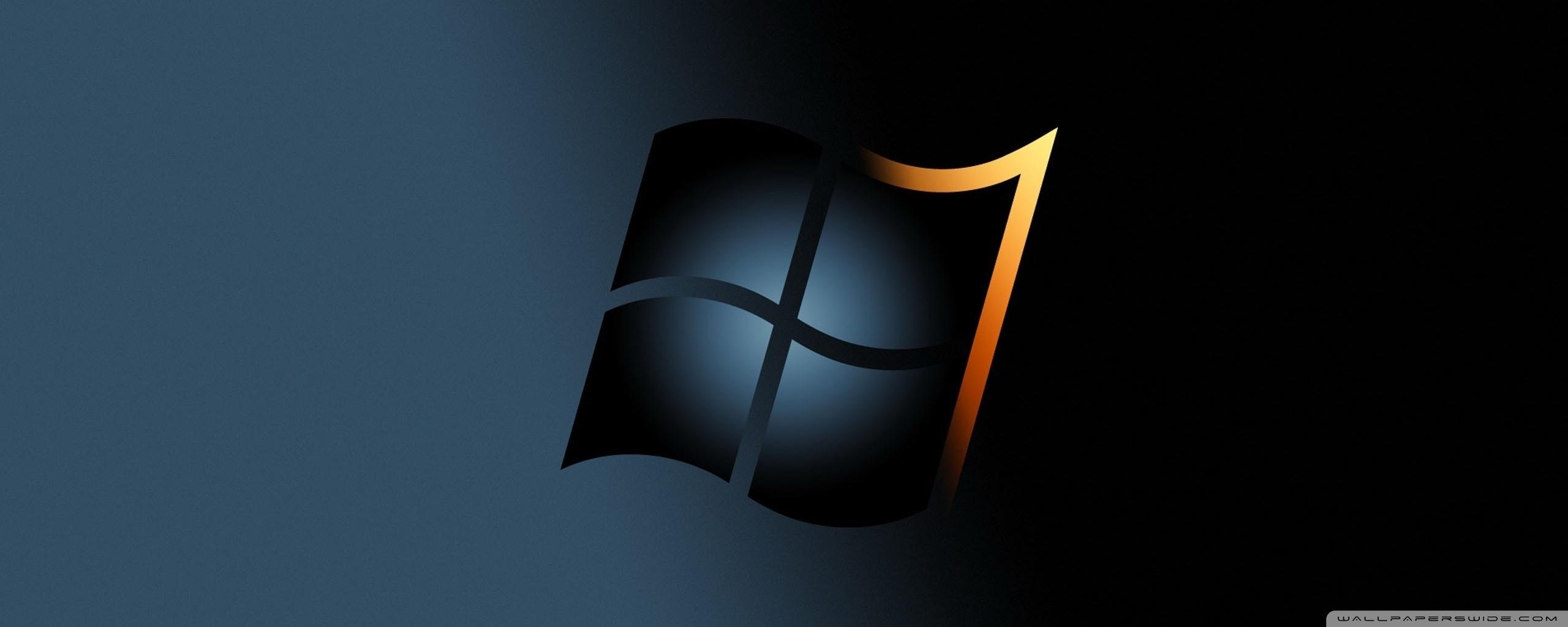 2560x1024 Windows 7 Dark Ultra HD Desktop Background Wallpaper for 4K UHD TV : Multi Display, Dual Monitor : Tablet