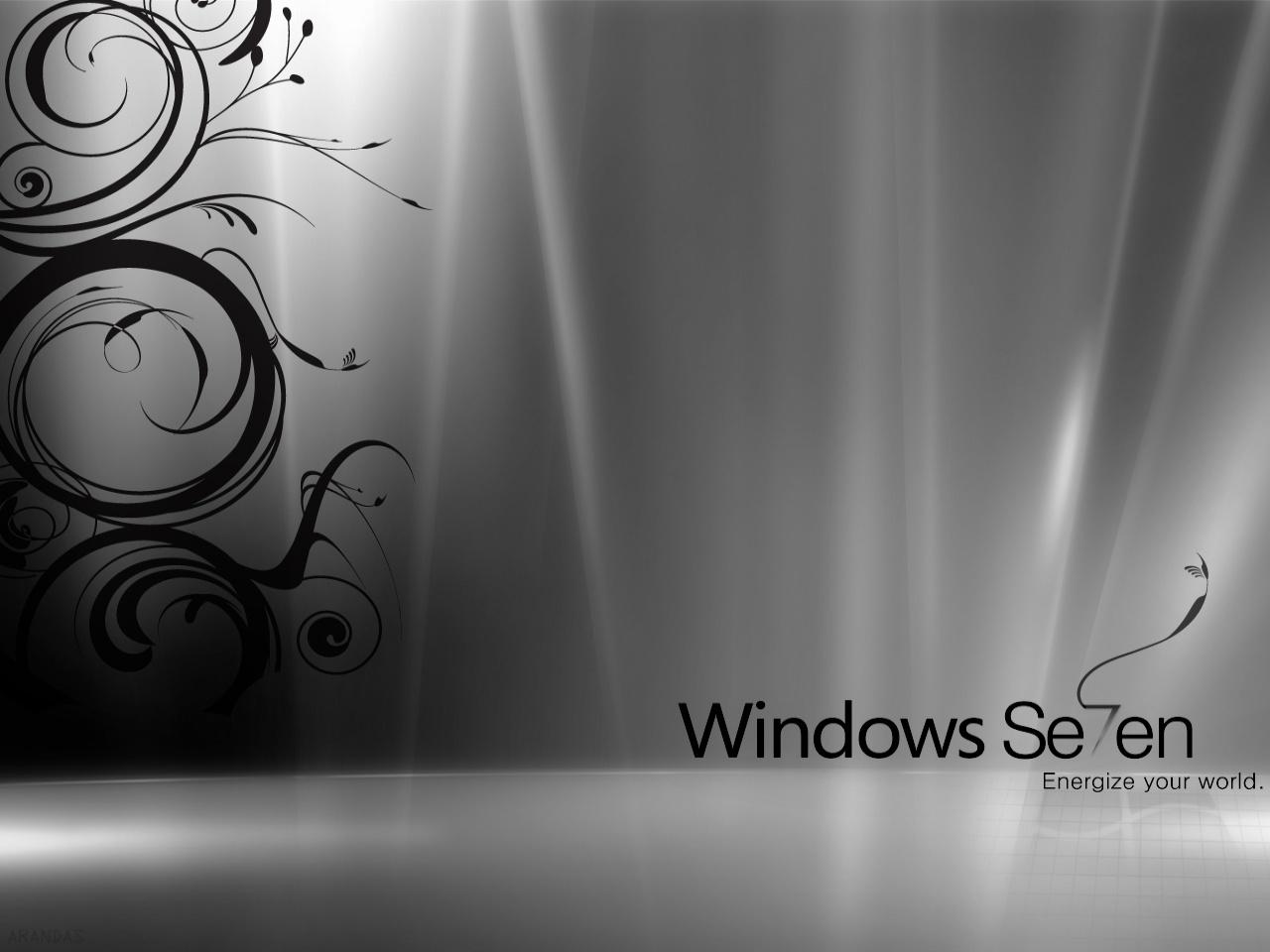 1280x960 Windows 7 Black & White # 1280x1024. All For Desktop