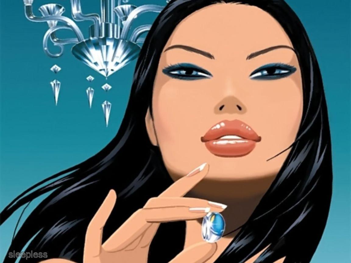 1152x864 Glamour Wallpaper
