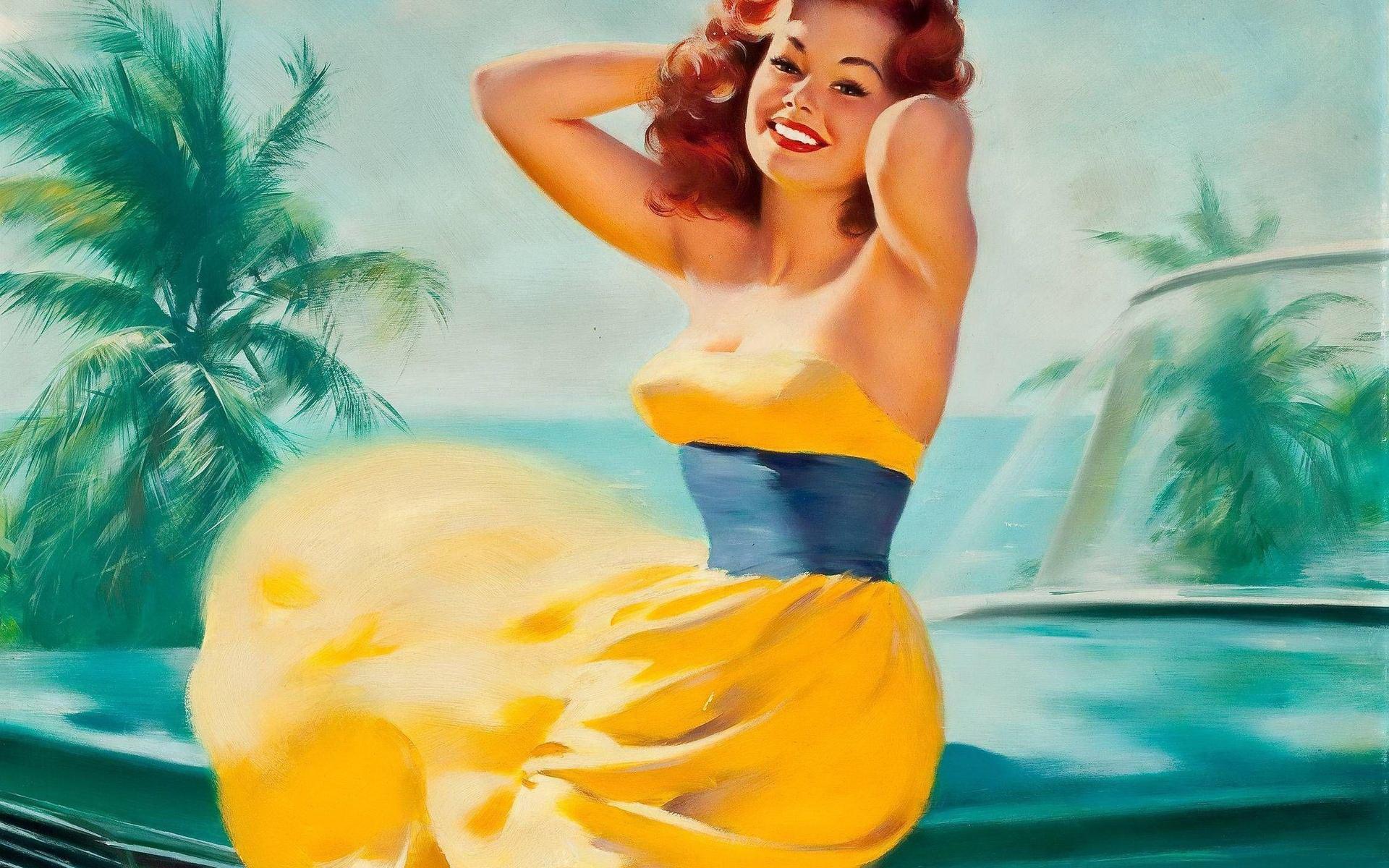 1920x1200 Women Vintage Wallpaper:1920x1200
