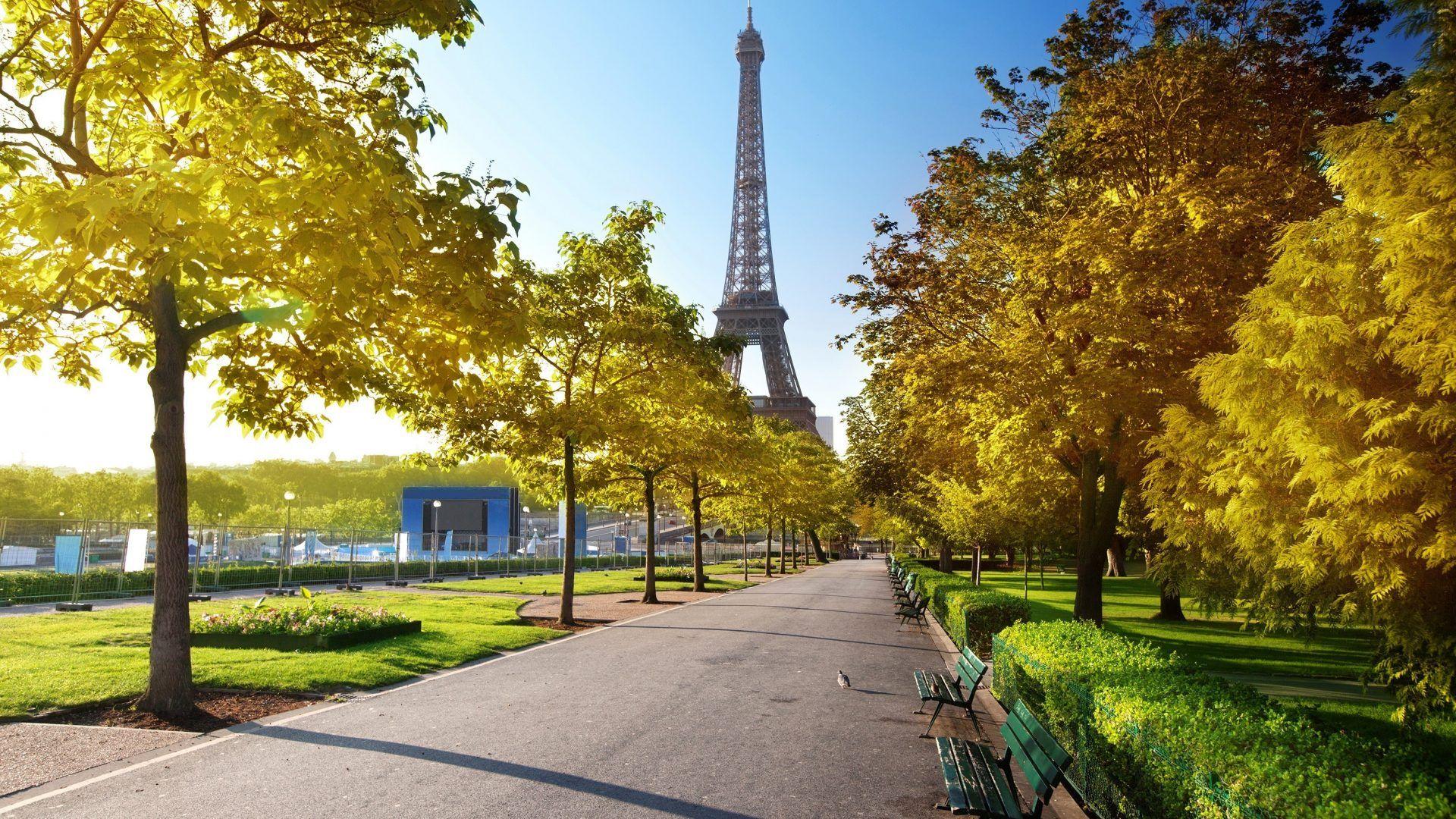 1920x1080 Paris Tag wallpaper: Roads Cityscapes Nature France Landscapes