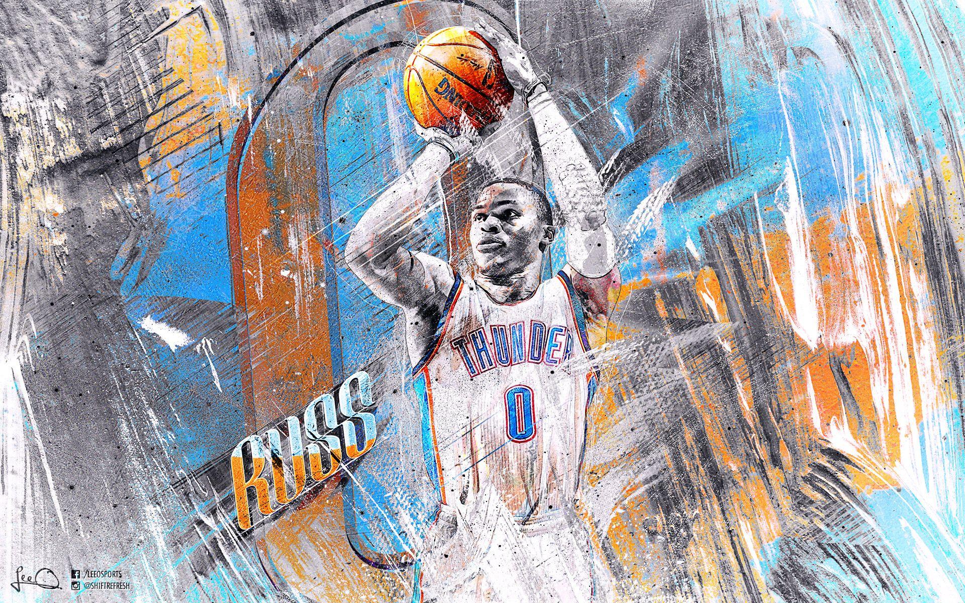 1920x1200 Russell Westbrook Wallpaper. Basketball Wallpaper at