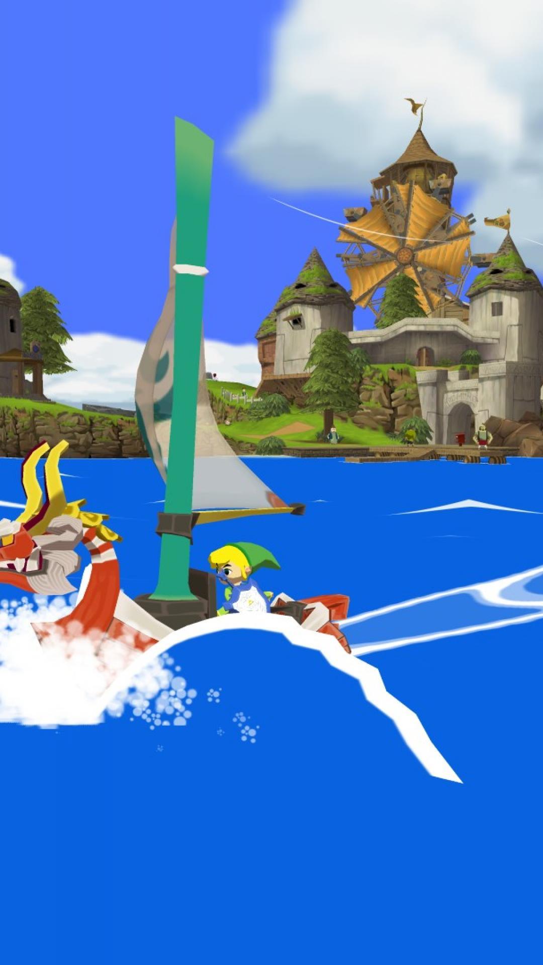 1080x1920 Legend Of Zelda Wind Waker Wallpaper HD