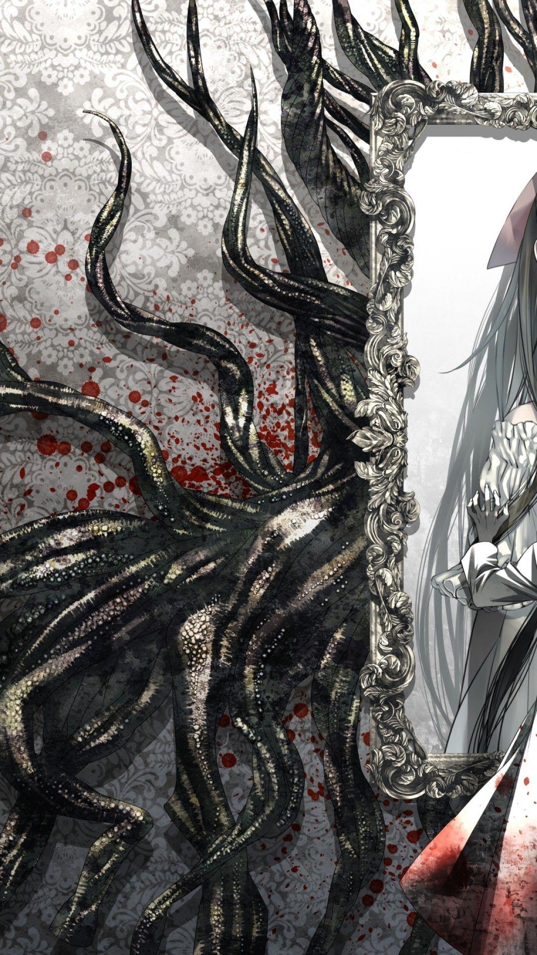 1080x1920 Download 1080x1920 Anime Girl, Creepy, Portrait, Anime Boy