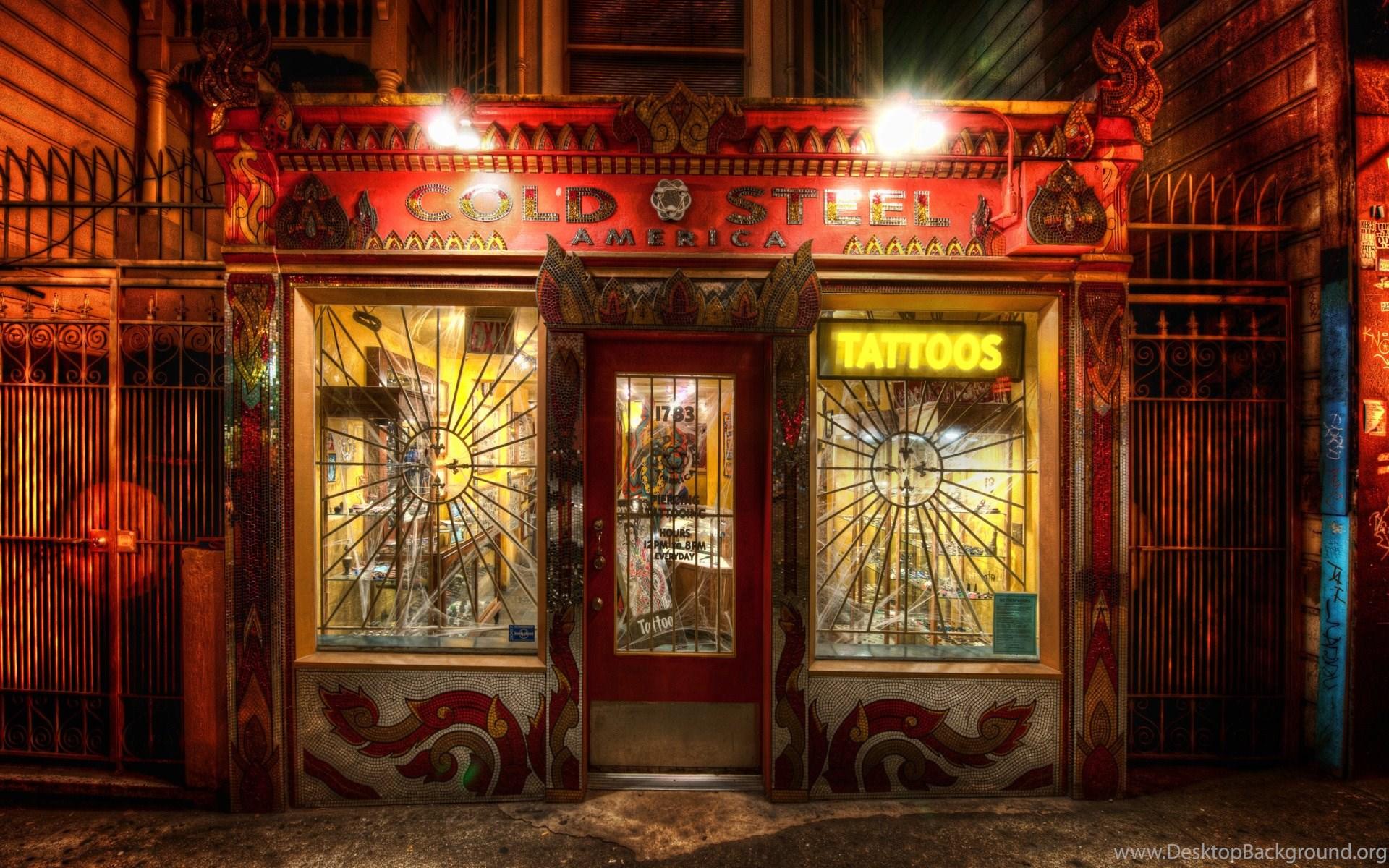 1920x1200 The Tattoo Shop Widescreen Wallpaper Desktop Background