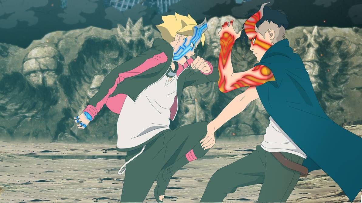 1192x670 BORUTO vs KAWAKI. Boruto, Uzumaki boruto, Baruto manga