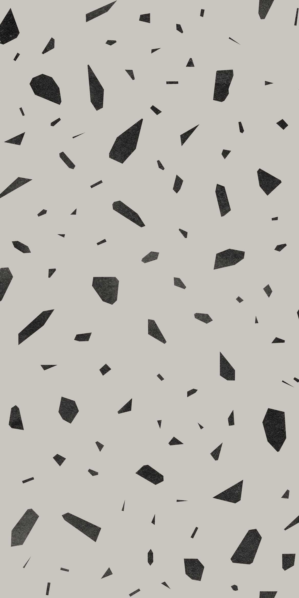 1168x2336 Grey Modern Terrazzo Wallpaper