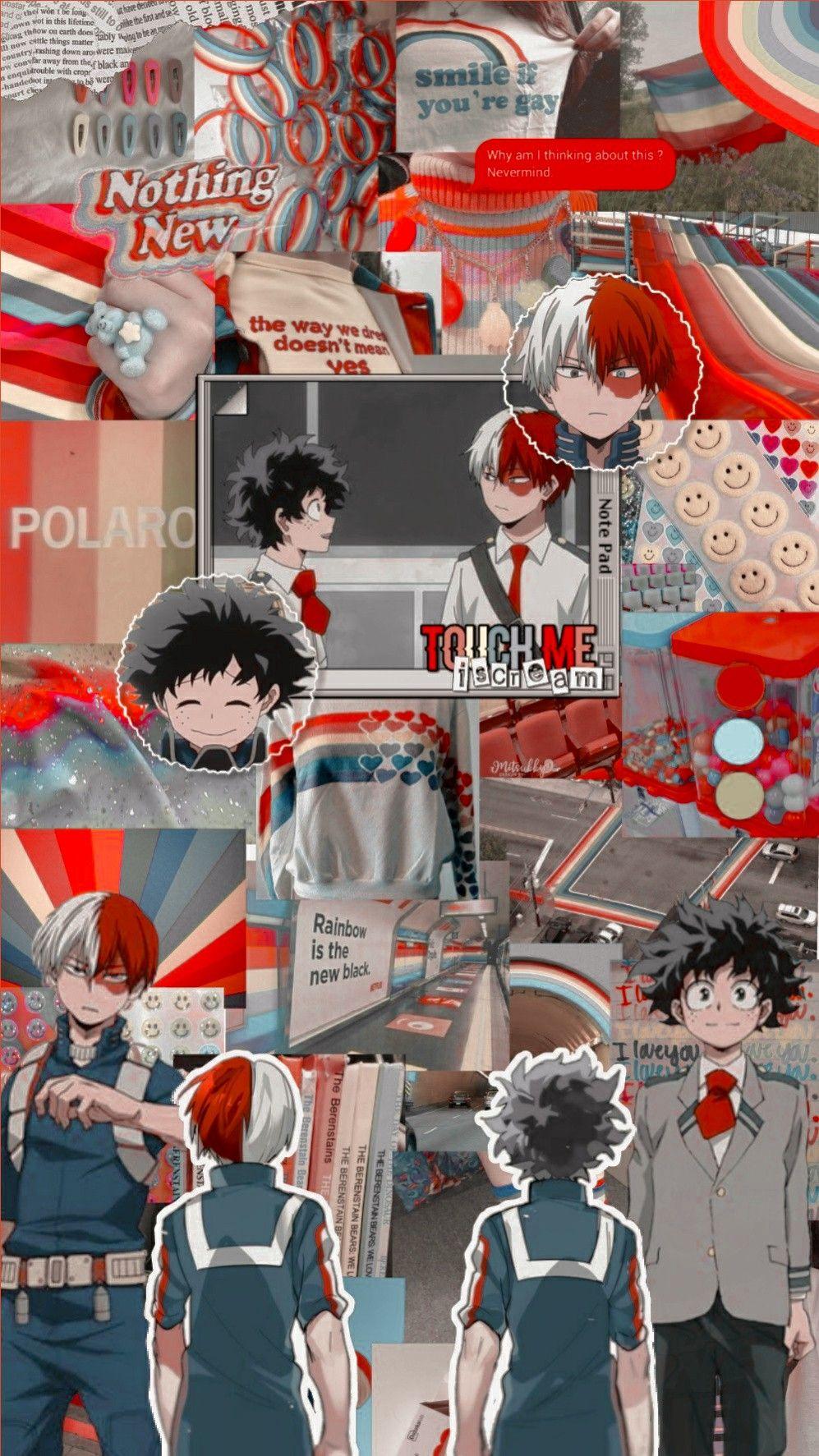 997x1773 todoroki and midoriya wallpaper. Anime wallpaper iphone, Hero wallpaper, Kawaii anime