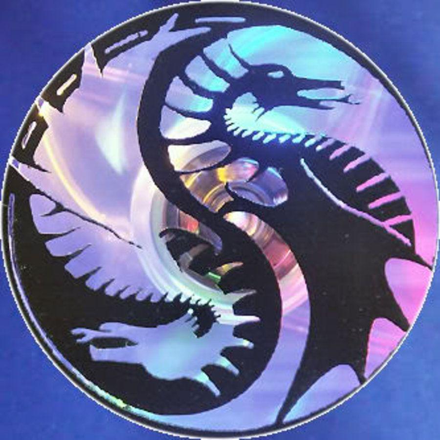 900x900 Cool Dragon Yin Yang Symbol Diagrams
