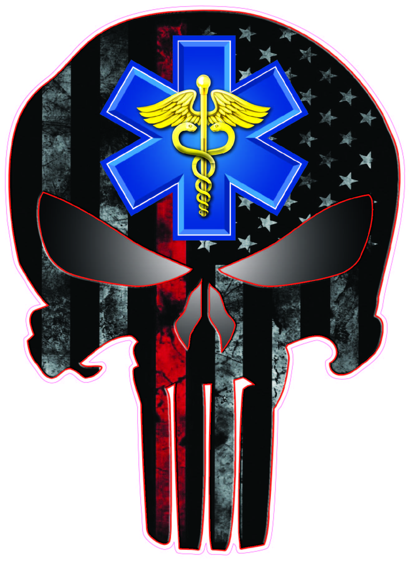1311x1800 The brave men & woman in the medical industry. American flag wallpaper, Punisher, Skull wallpaper iphone