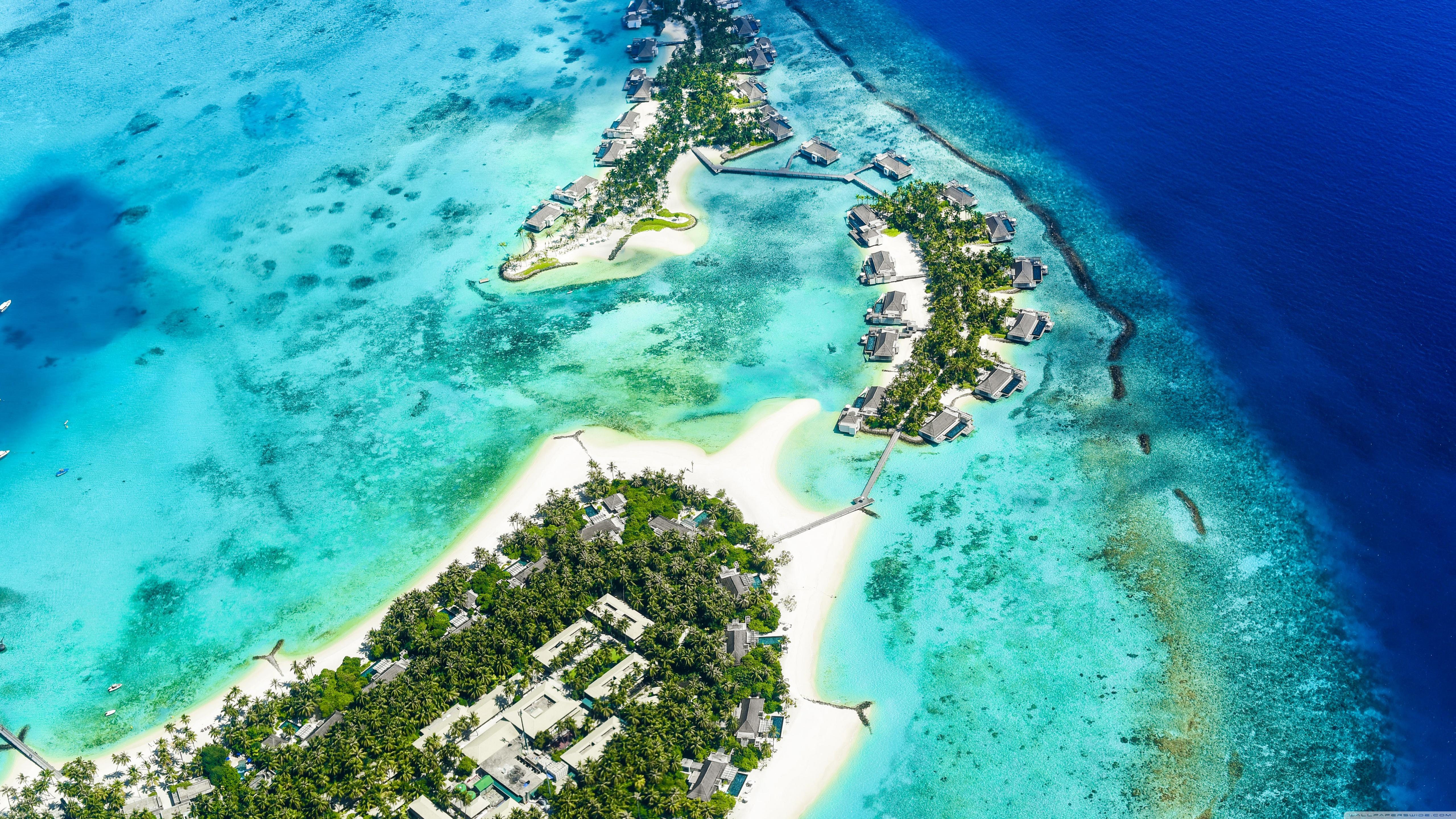 5120x2880 Beach Islands Aerial view 5K Ultra HD Desktop Background Wallpaper for 4K UHD TV : Widescreen & UltraWide Desktop & Laptop : Tablet