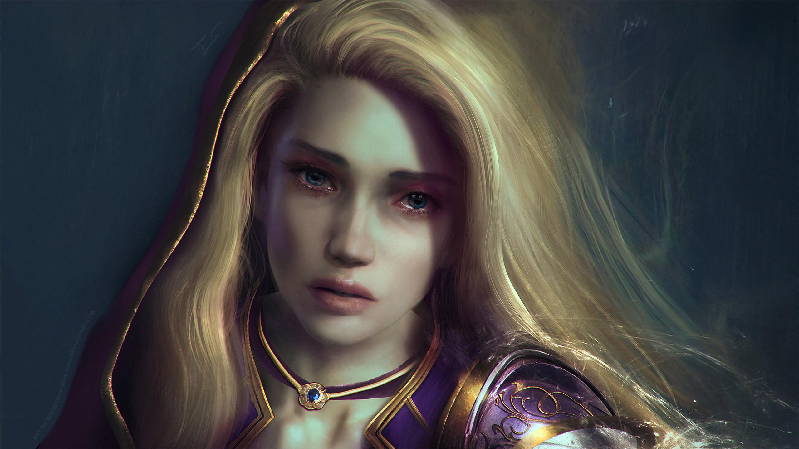 2560x1440 Wallpaper 4k Jaina Proudmoore World of Warcraft Wallpaper