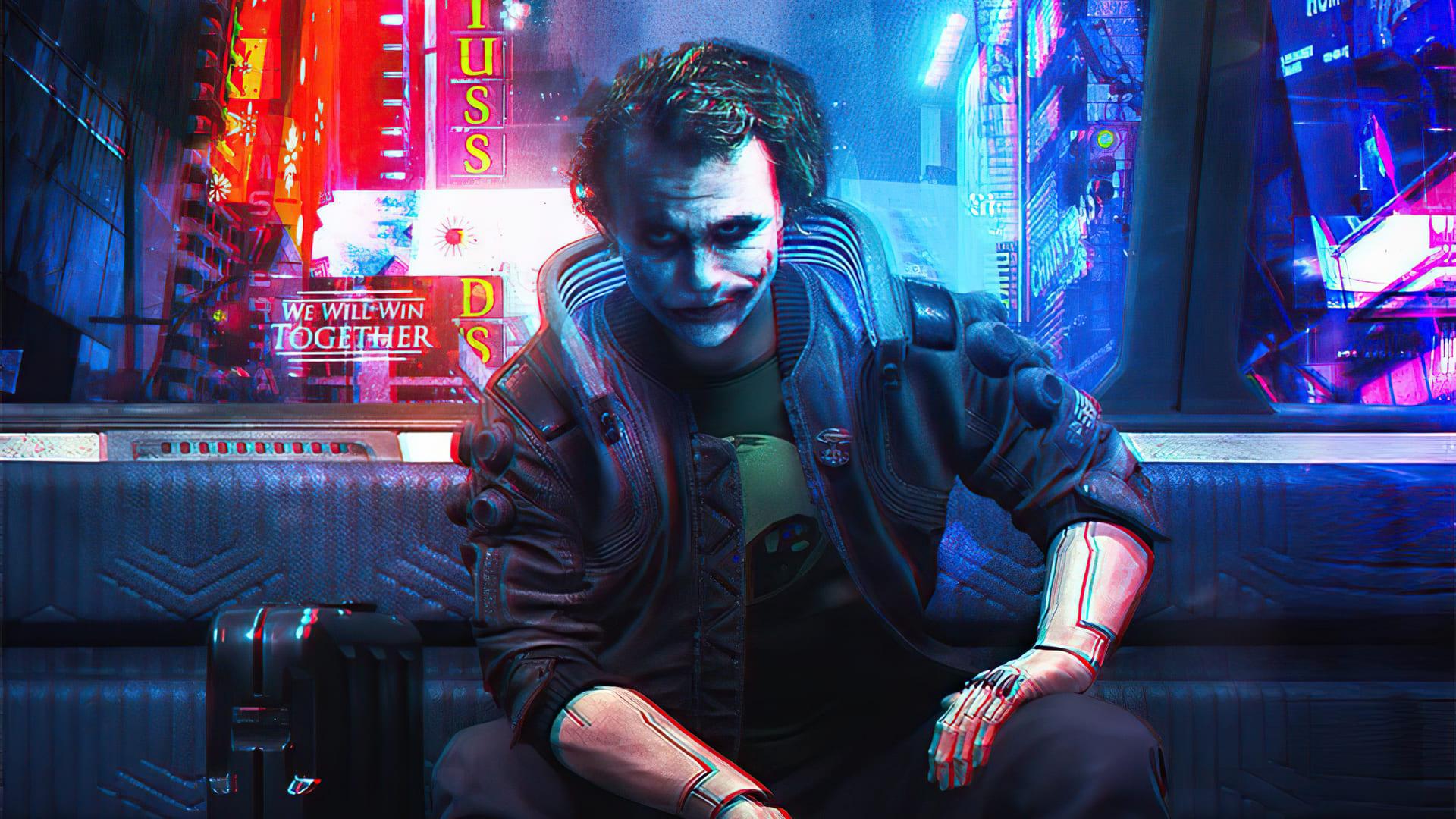 1920x1080 Joker Desktop Wallpaper