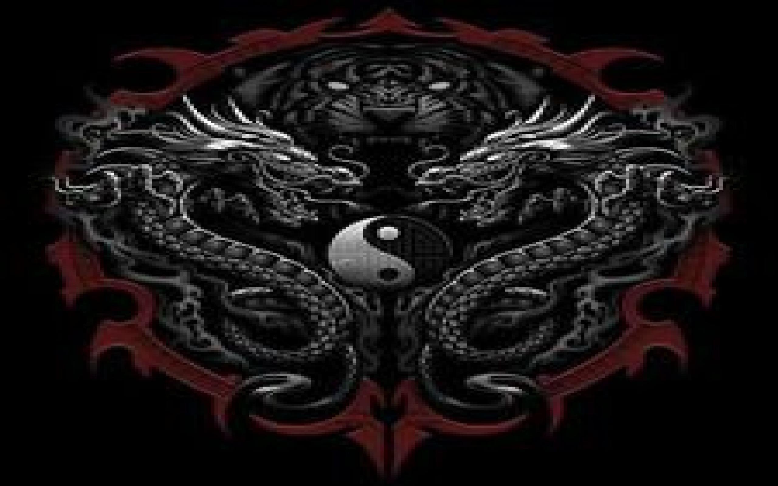Yin Yang Dragon Wallpapers Top Free Yin Yang Dragon Backgrounds