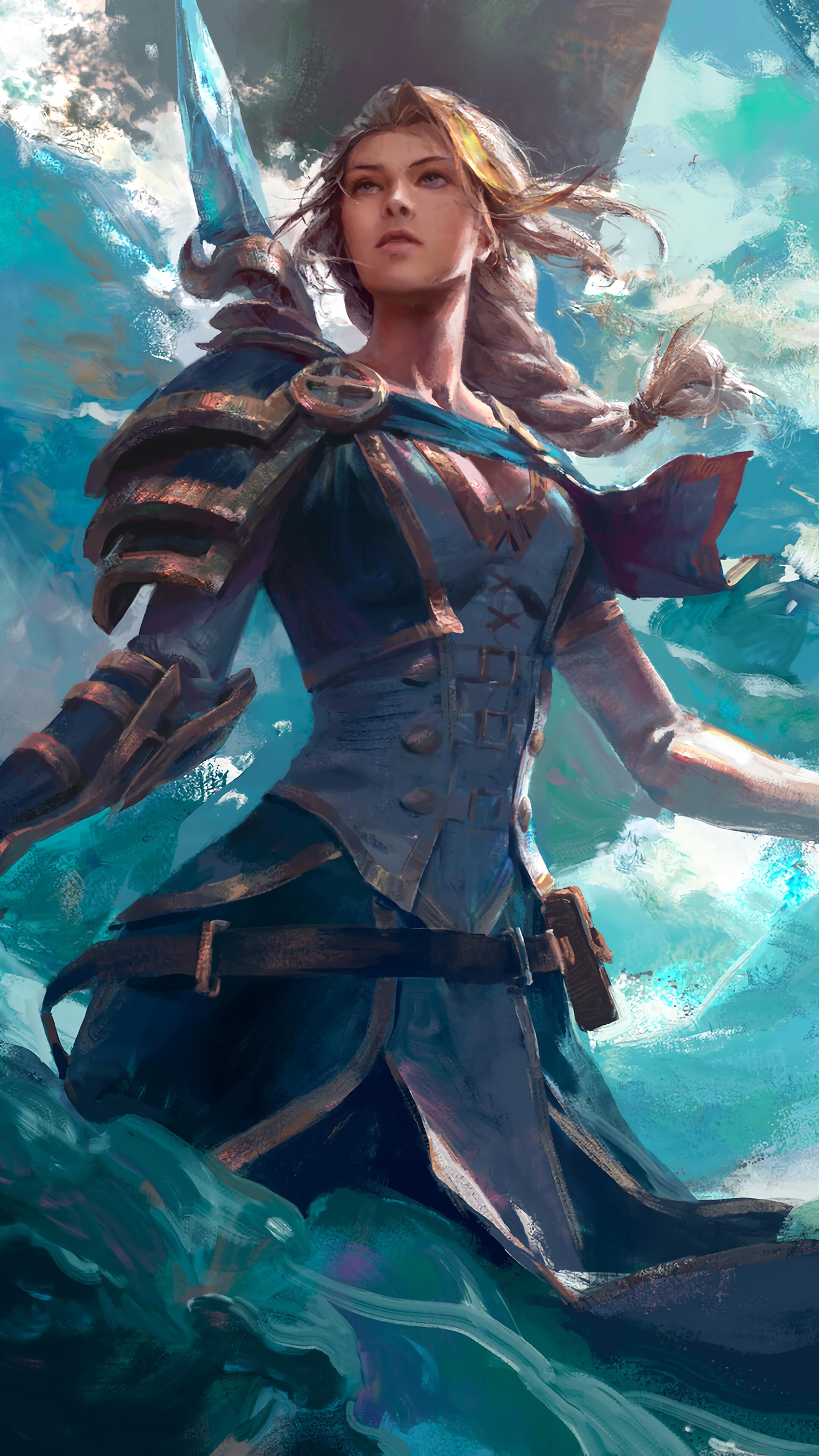 2160x3840 Jaina Proudmoore, WoW, Fantasy, Girl, 4K phone HD Wallpaper, Image, Background, Photo and Picture HD Wallpaper