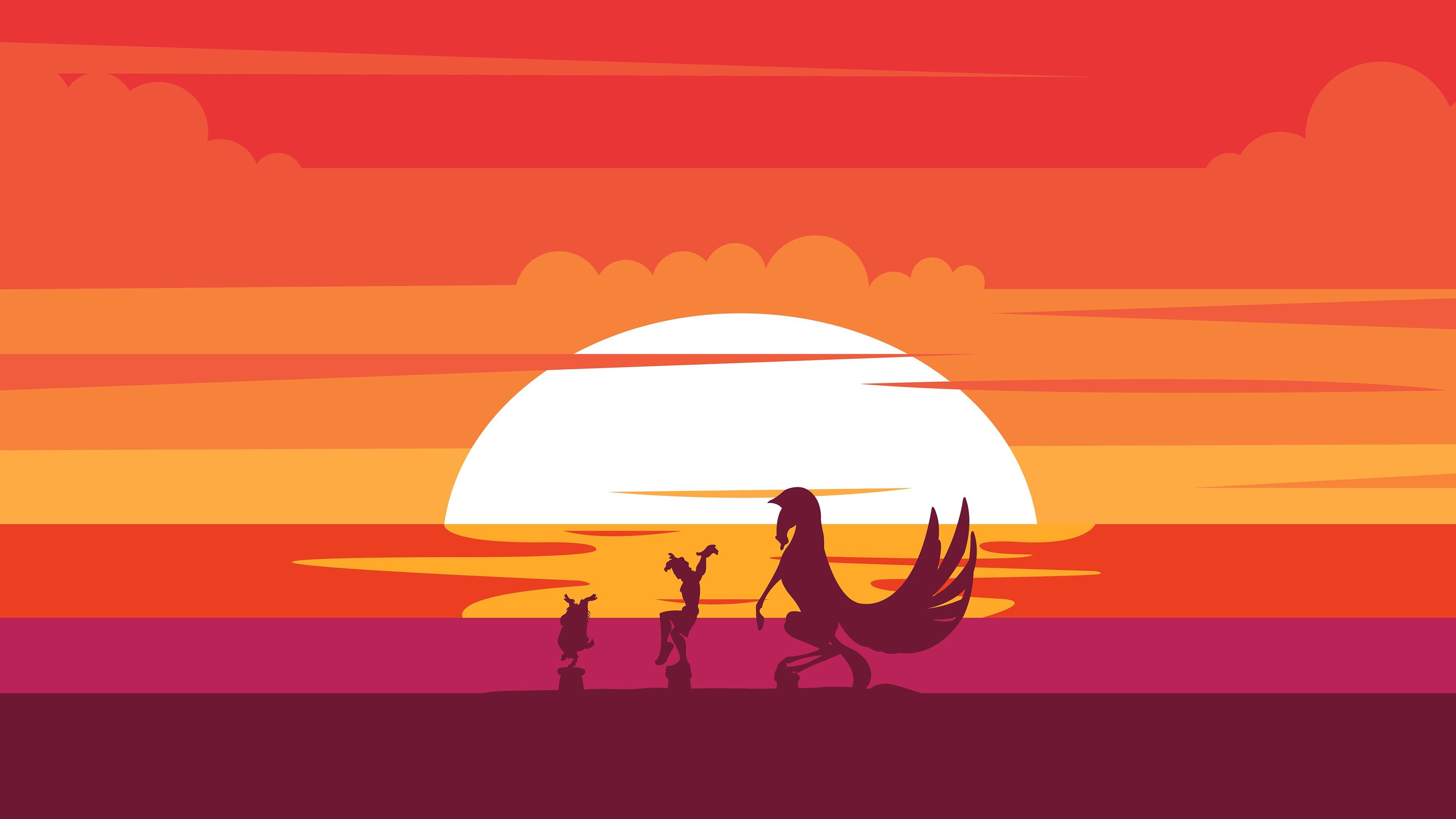 3840x2160 Wallpaper 4k Hercules Disney Minimalism 4k Wallpaper
