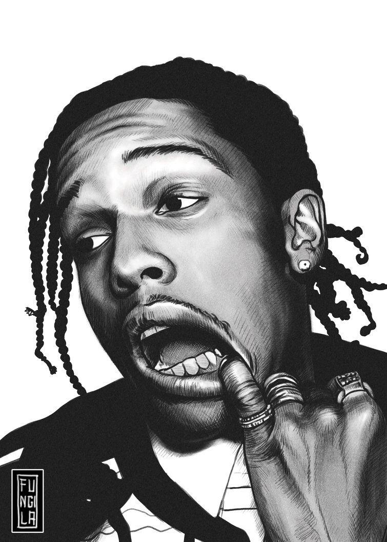 Featured image of post Asap Rocky Line Drawing Speaking to the new york post rocky opened up about his latest drug of